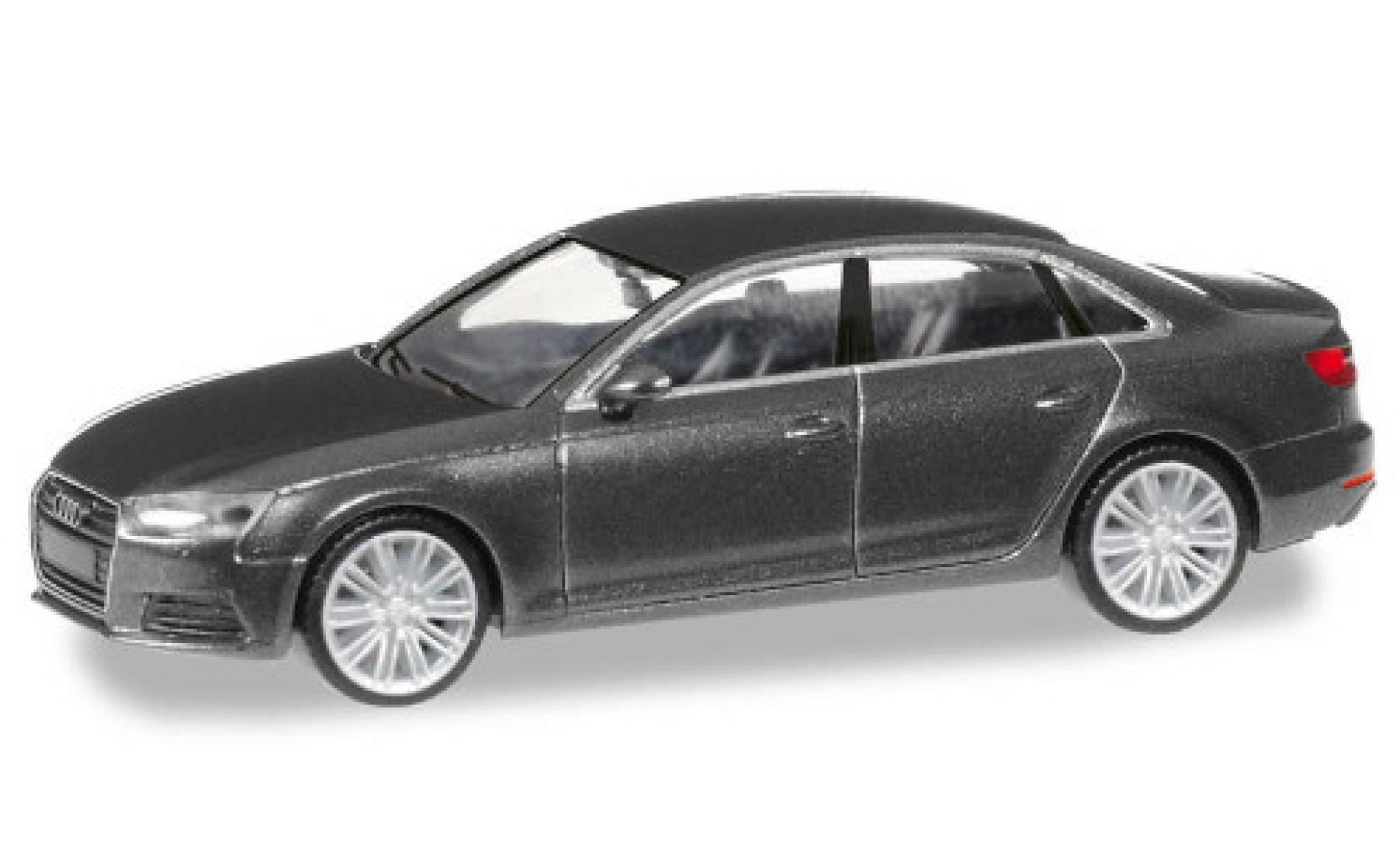 Audi A4 1/87 Herpa (B9) metallic grey diecast model cars
