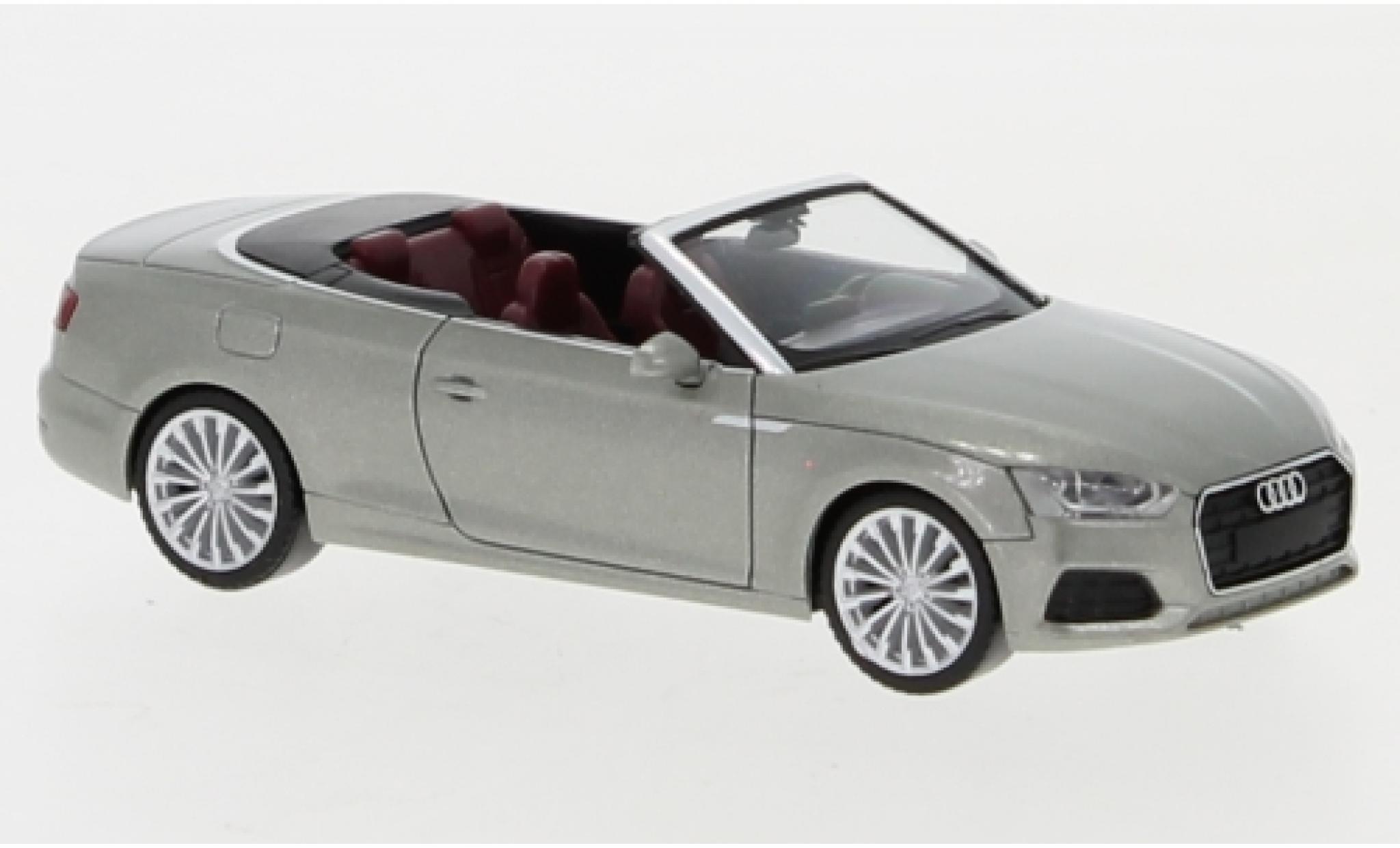 Audi A5 1/87 Herpa Convertible metallic beige diecast model cars