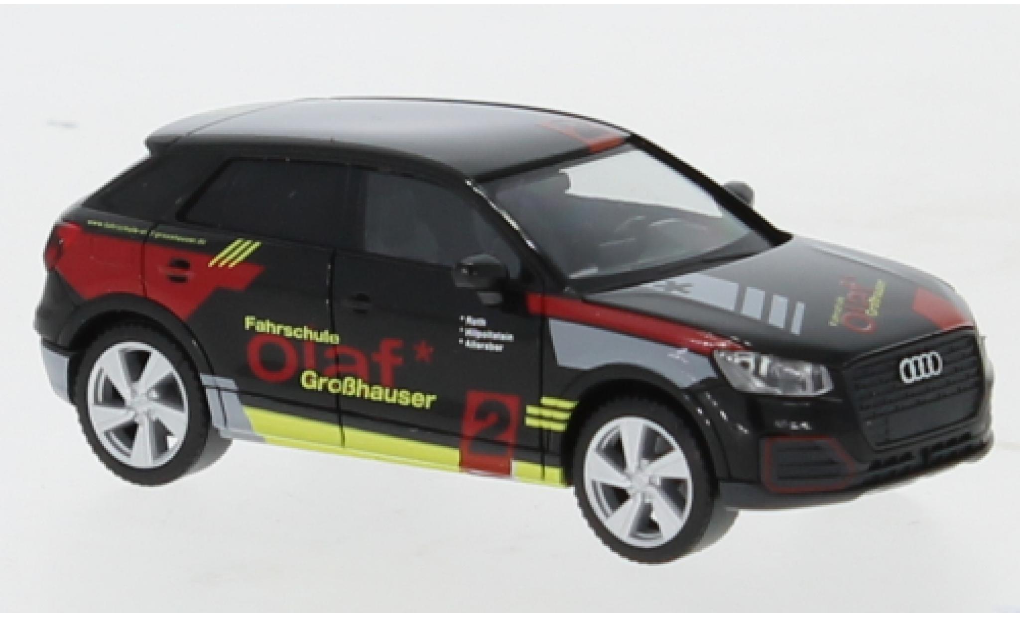 Audi Q2 1/87 Herpa Fahrschule Olaf Gro&szlig;hauser diecast model cars