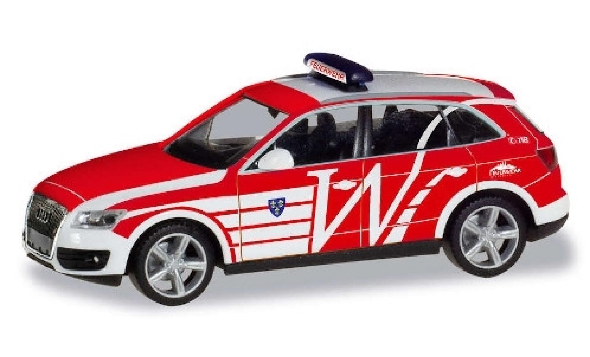 Audi Q5 1/87 Herpa Fire brigade Wiesbaden - ELW diecast model cars