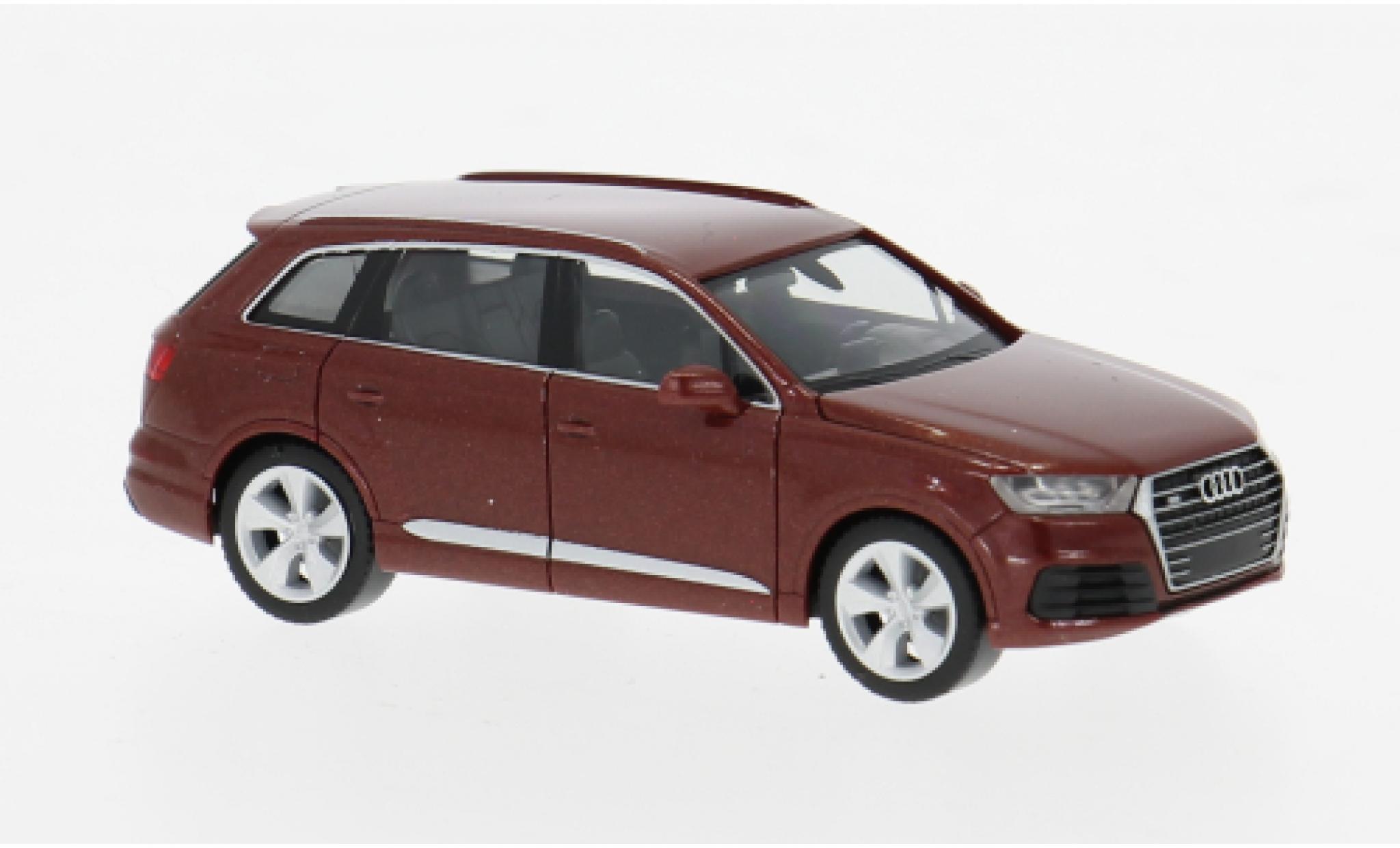 Audi Q7 1/87 Herpa red 1:87 diecast model cars