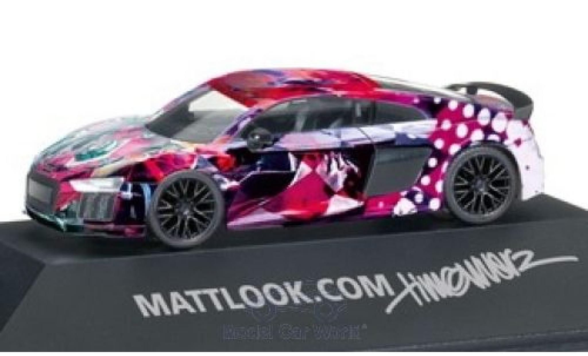 Audi R8 1/87 Herpa V10 Plus Mattlook Edition 4 diecast model cars