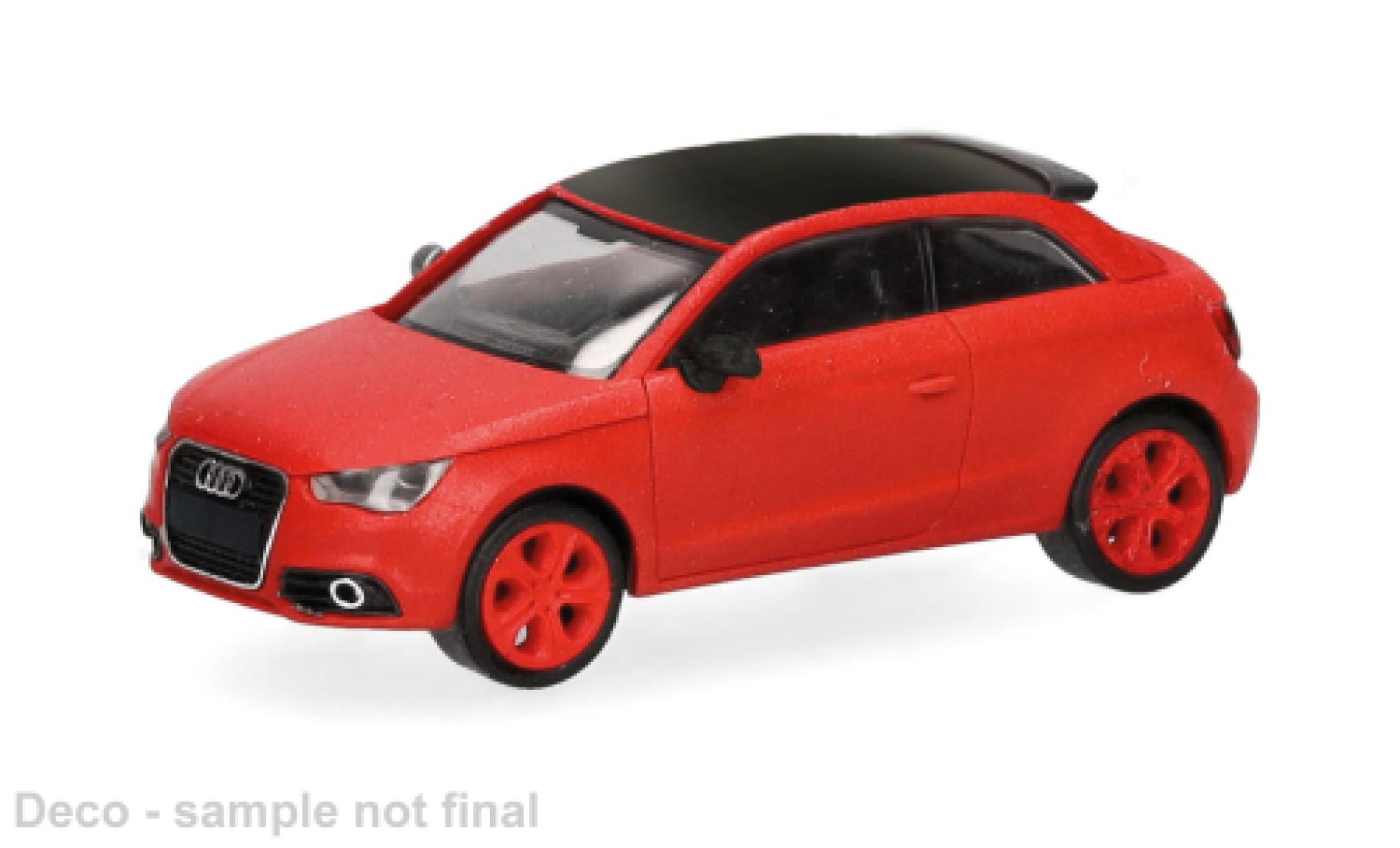 Audi S1 1/87 Herpa red 1:87 diecast model cars