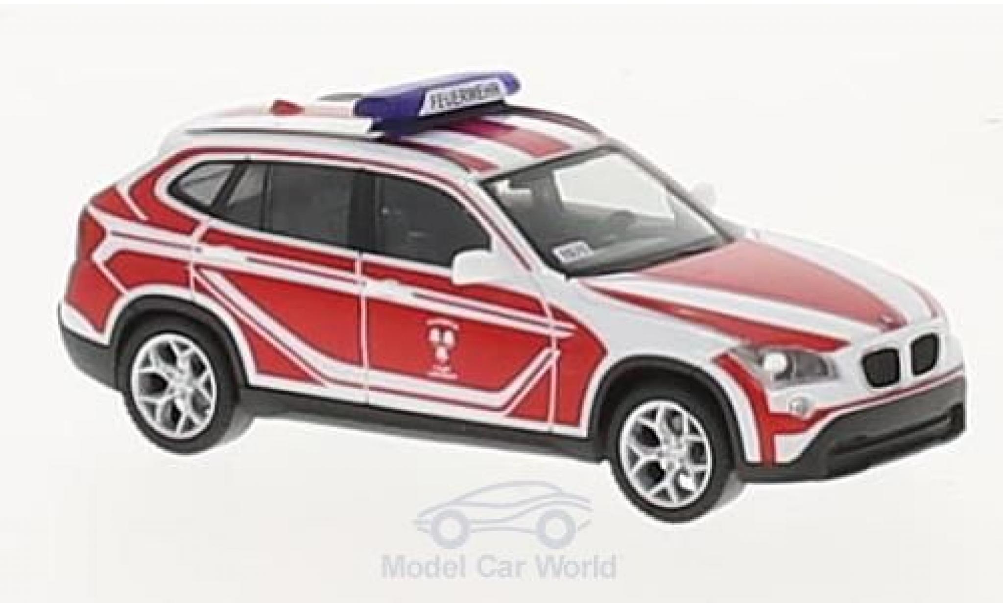 Bmw X1 1/87 Herpa Fire brigade Landshut Kommandowagen diecast model cars