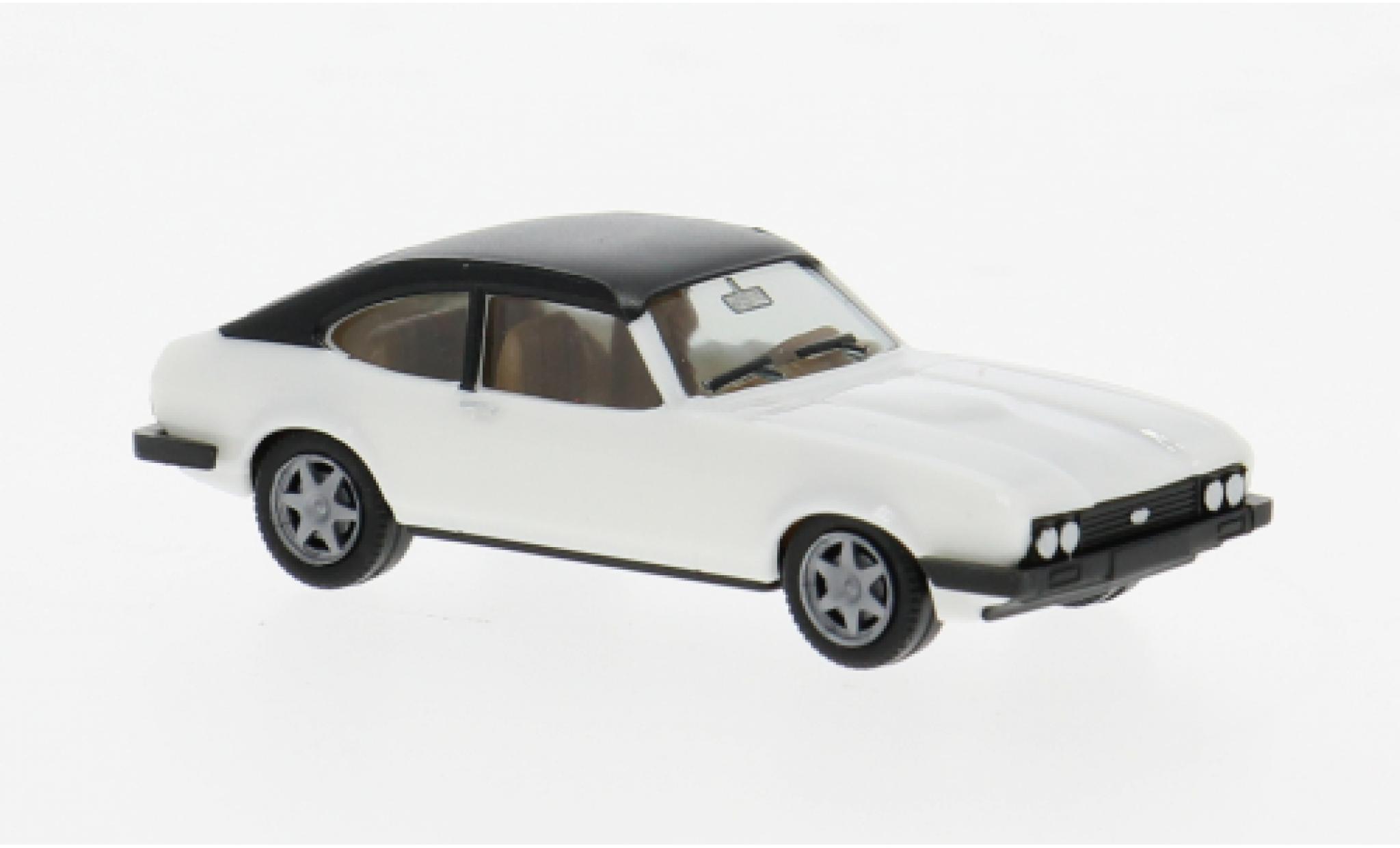 Ford Capri 1/87 Herpa white/black 1:87 diecast model cars