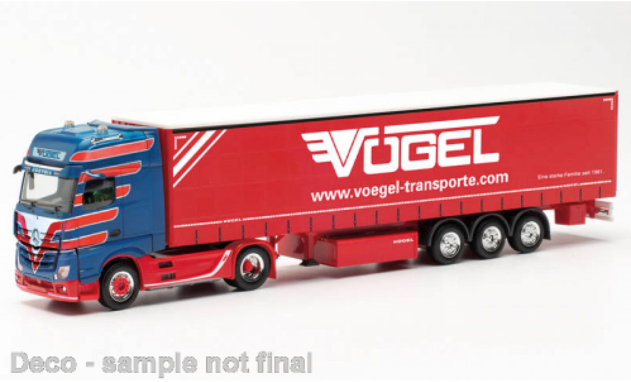 Mercedes Actros 1/87 Herpa Gigaspace V&ouml;gel (A) 2018 diecast model cars