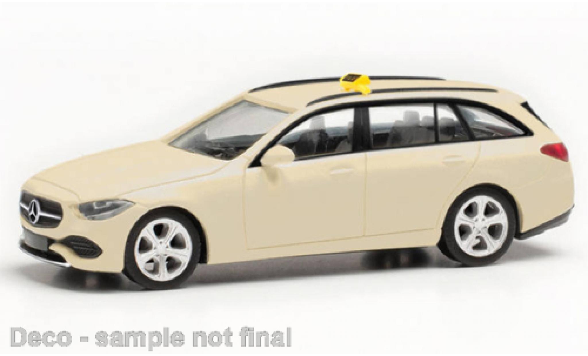 Mercedes CLA 1/87 Herpa C-classe T-Mod&egrave;le Taxi (D) diecast model cars