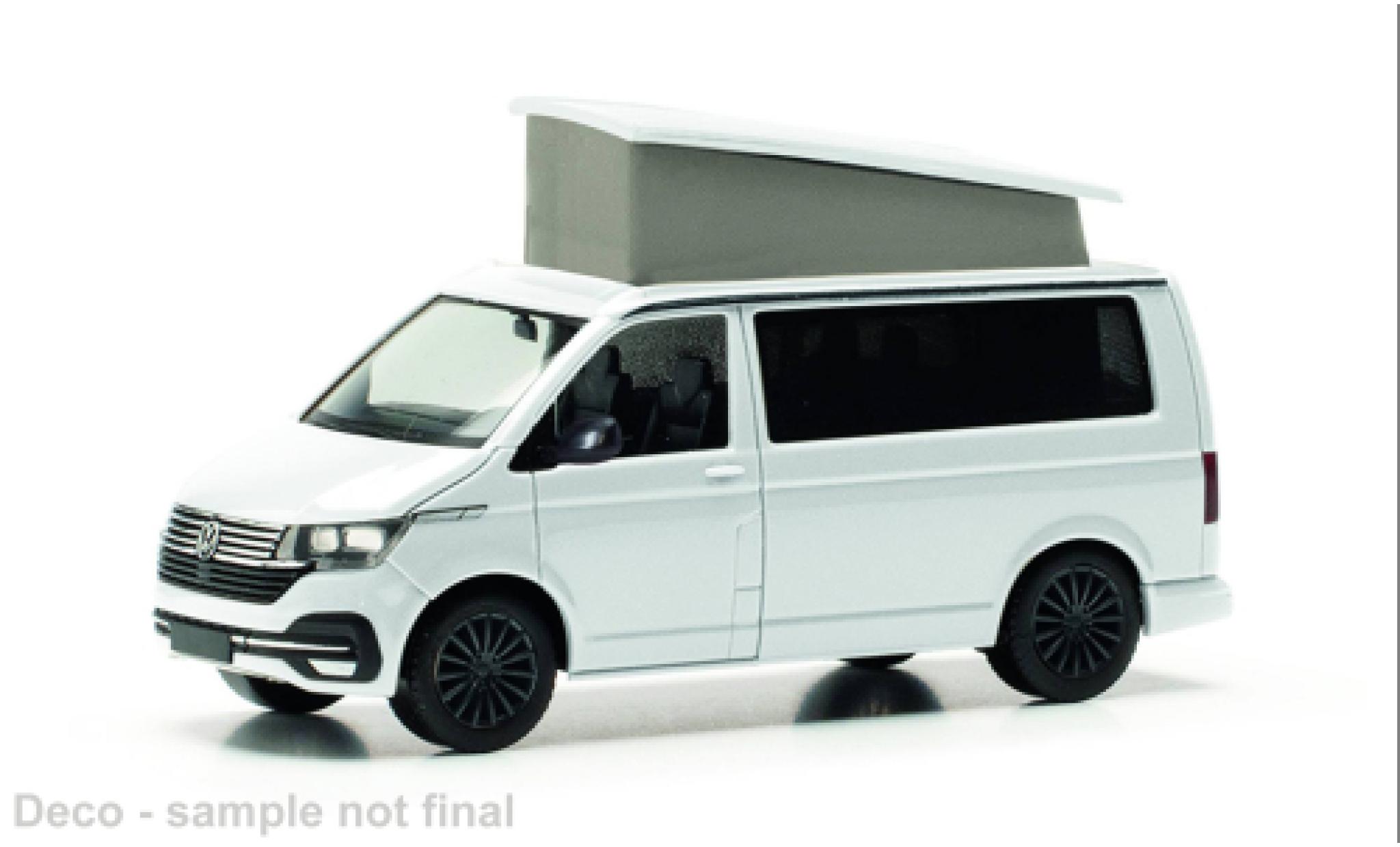 Volkswagen T6 1/87 Herpa .1 California white diecast model cars