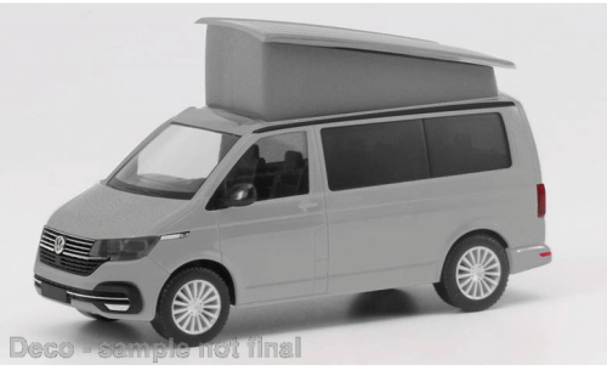 Volkswagen T6 1/87 Herpa .1 California Ocean grey clair diecast model cars