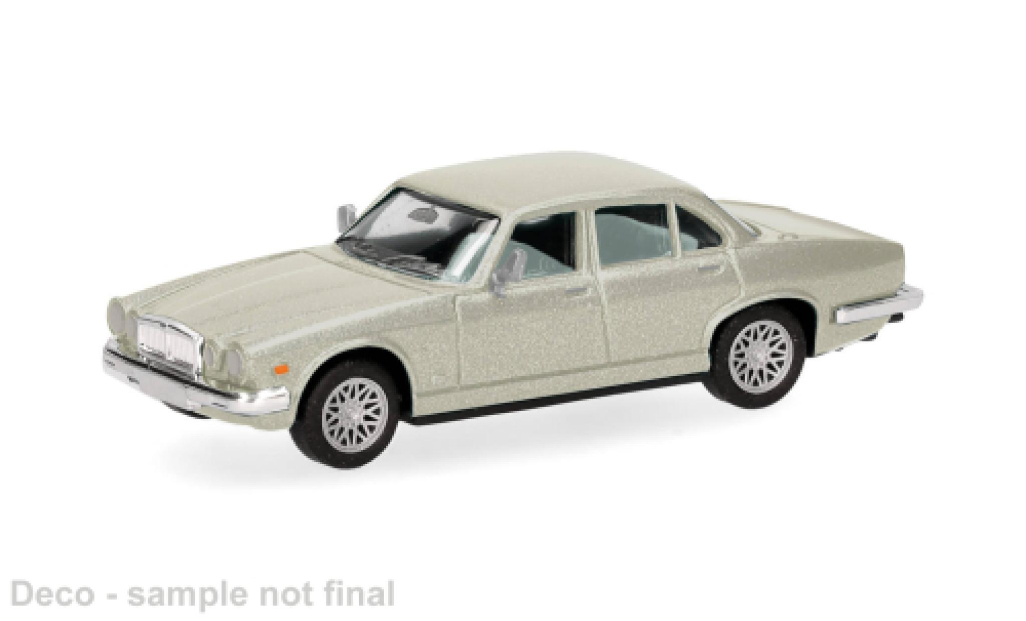 Jaguar XJ 1/87 Herpa Series III beige 1979 1:87 diecast model cars
