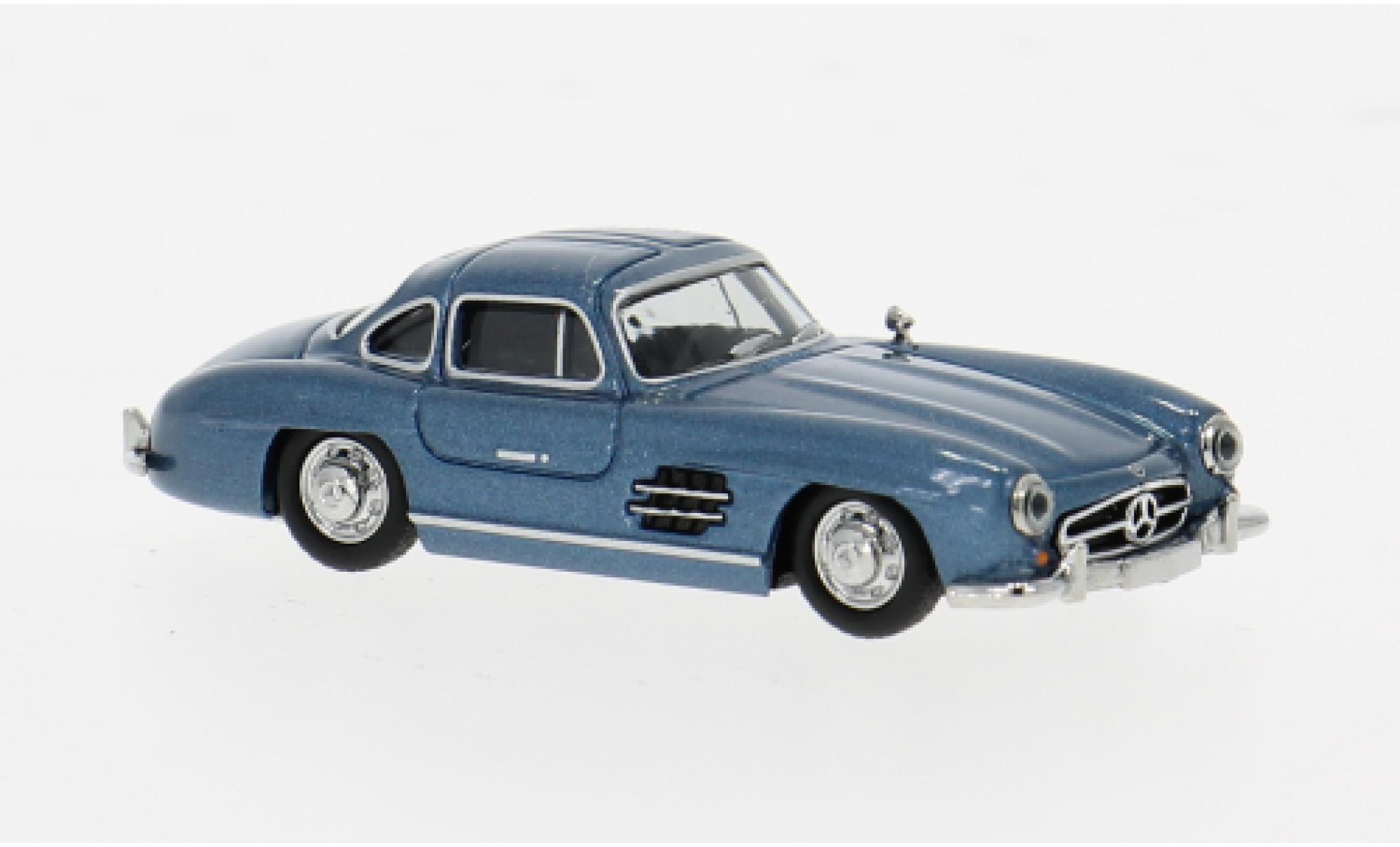 Mercedes 300 1/87 Herpa SL blue 1:87 diecast model cars