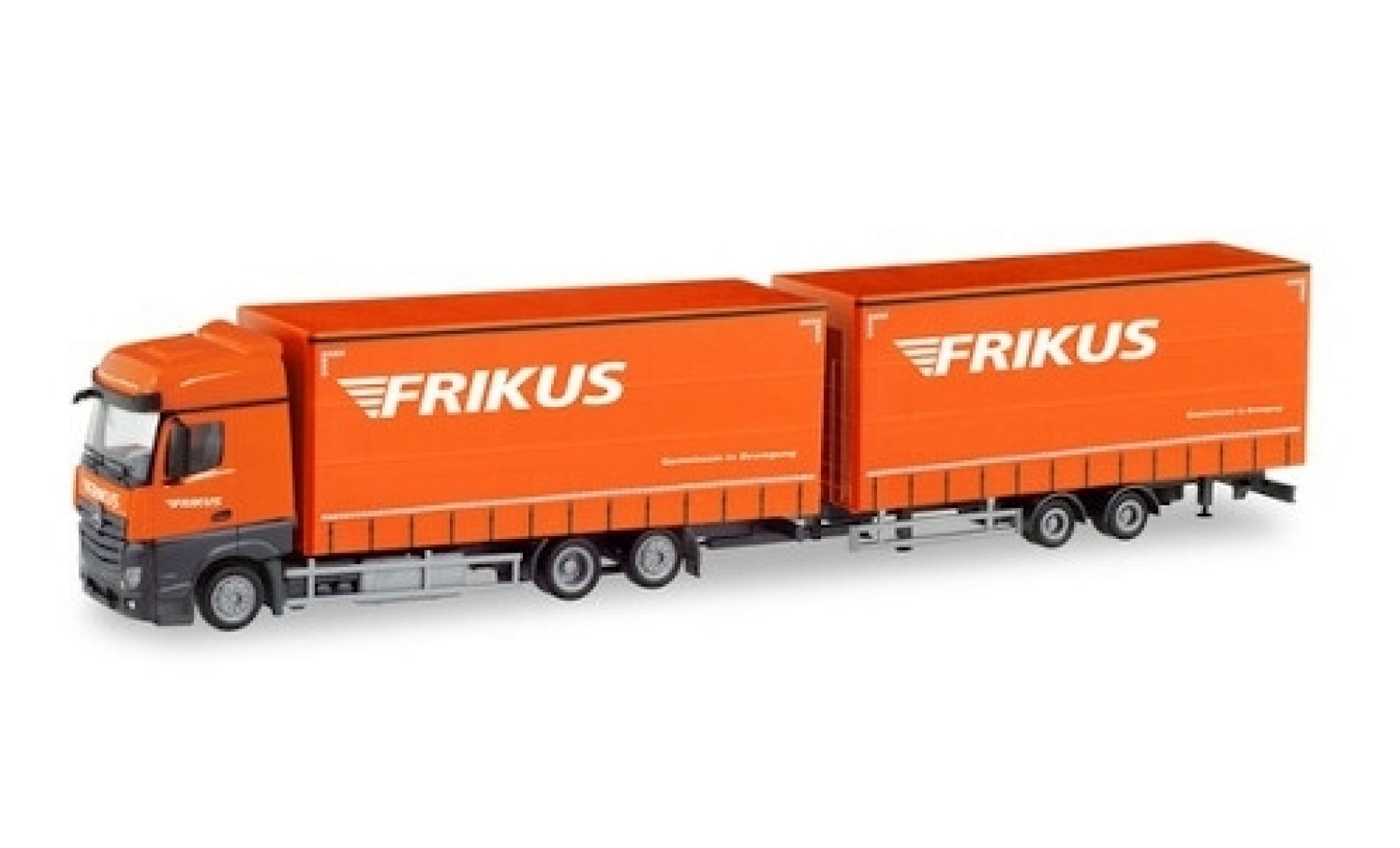 Mercedes Actros 1/87 Herpa Bigspace Frikus (A) Volumen-H&auml;ngerzug diecast model cars