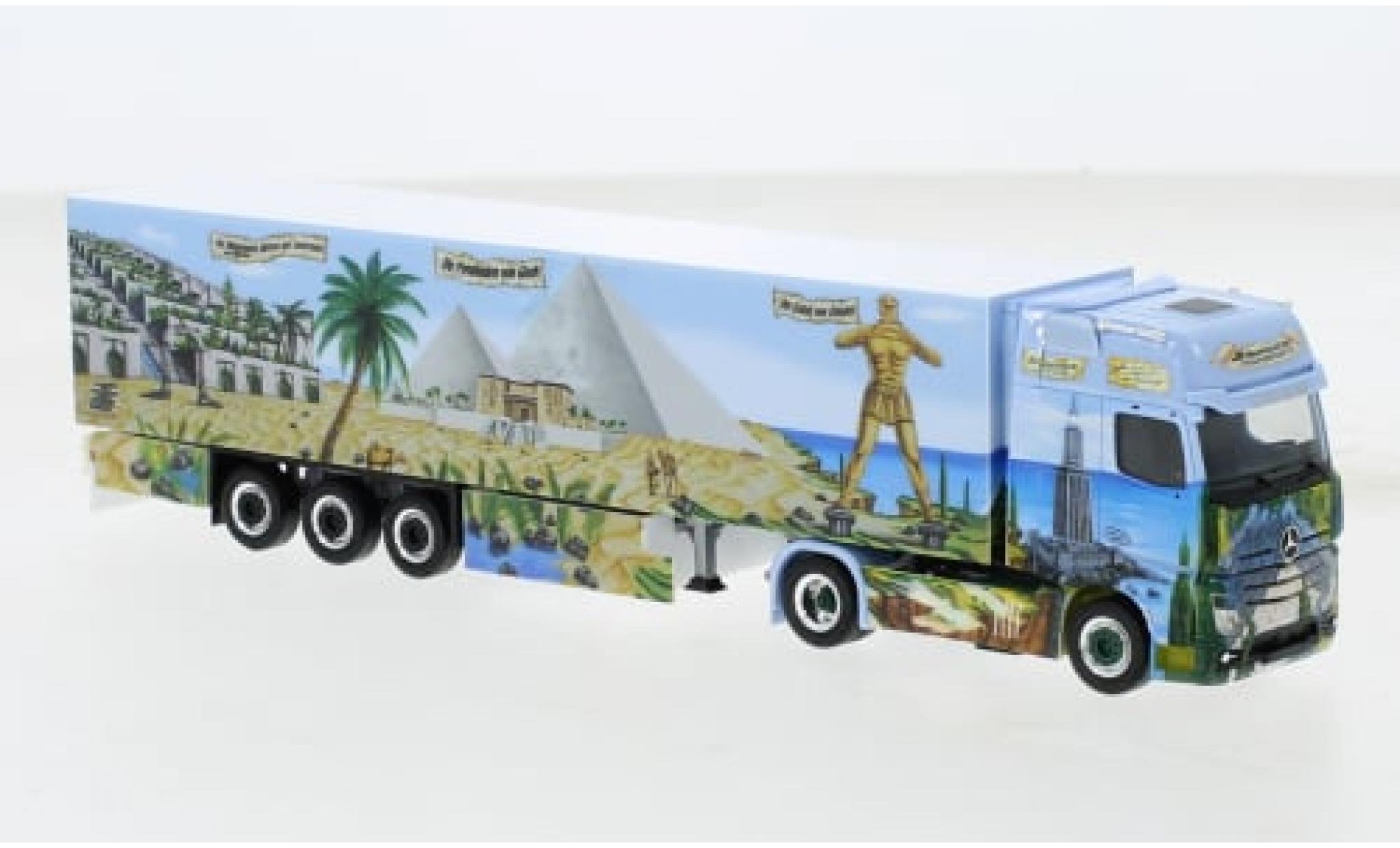 Mercedes Actros 1/87 Herpa Weltgeschichte Nr. 3.2 / Schumacher 2018 1:87 diecast model cars