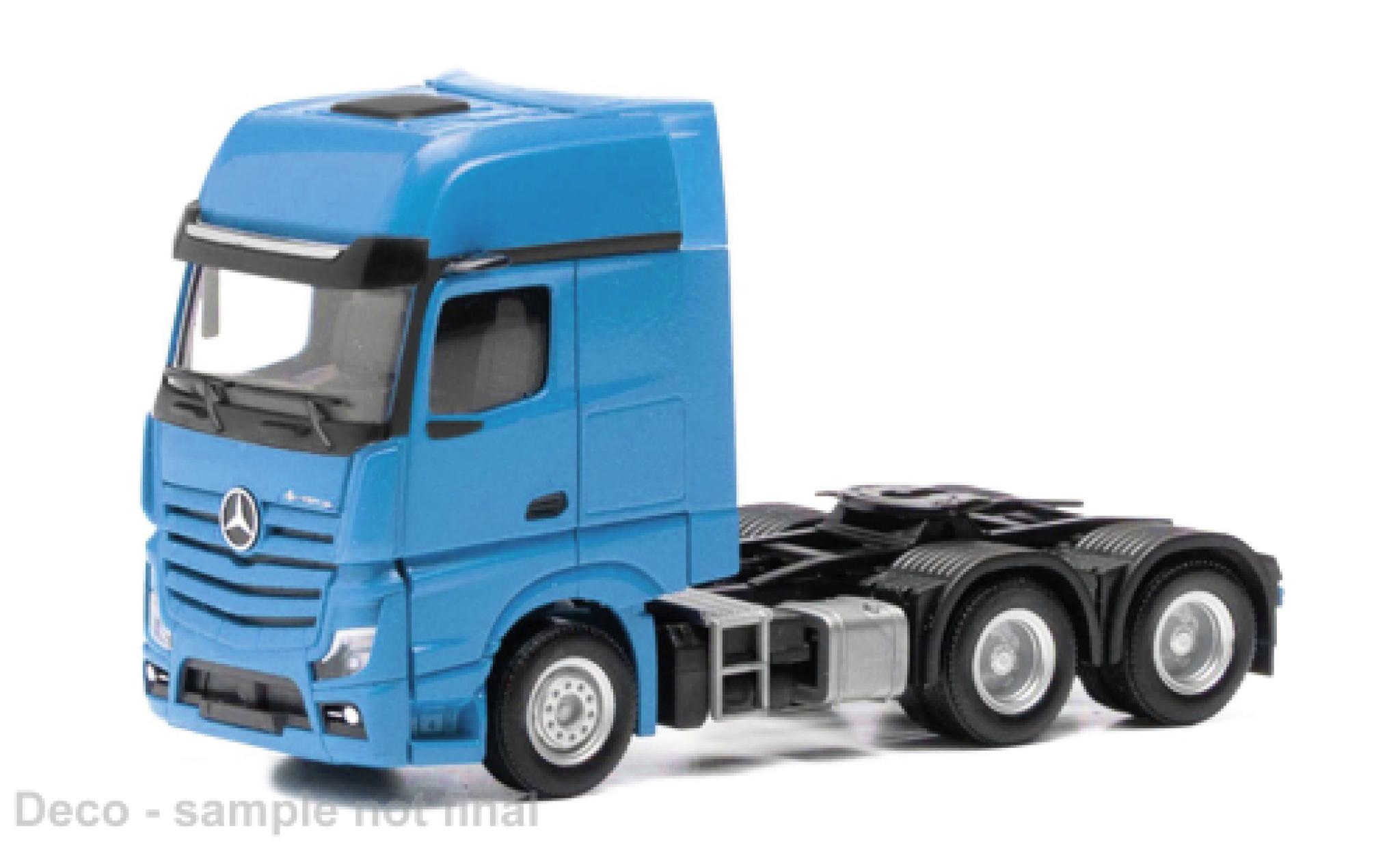 Mercedes Actros 1/87 Herpa L Gigaspace blue 1:87 diecast model cars