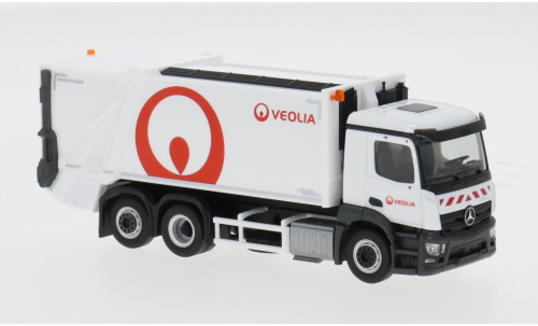 Mercedes Actros 1/87 Herpa M Veolia 1:87 diecast model cars