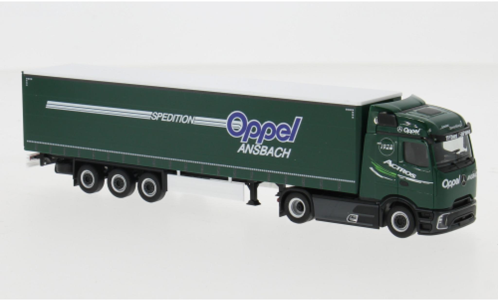 Mercedes Actros 1/87 Herpa Oppel Ansbach 1:87 diecast model cars