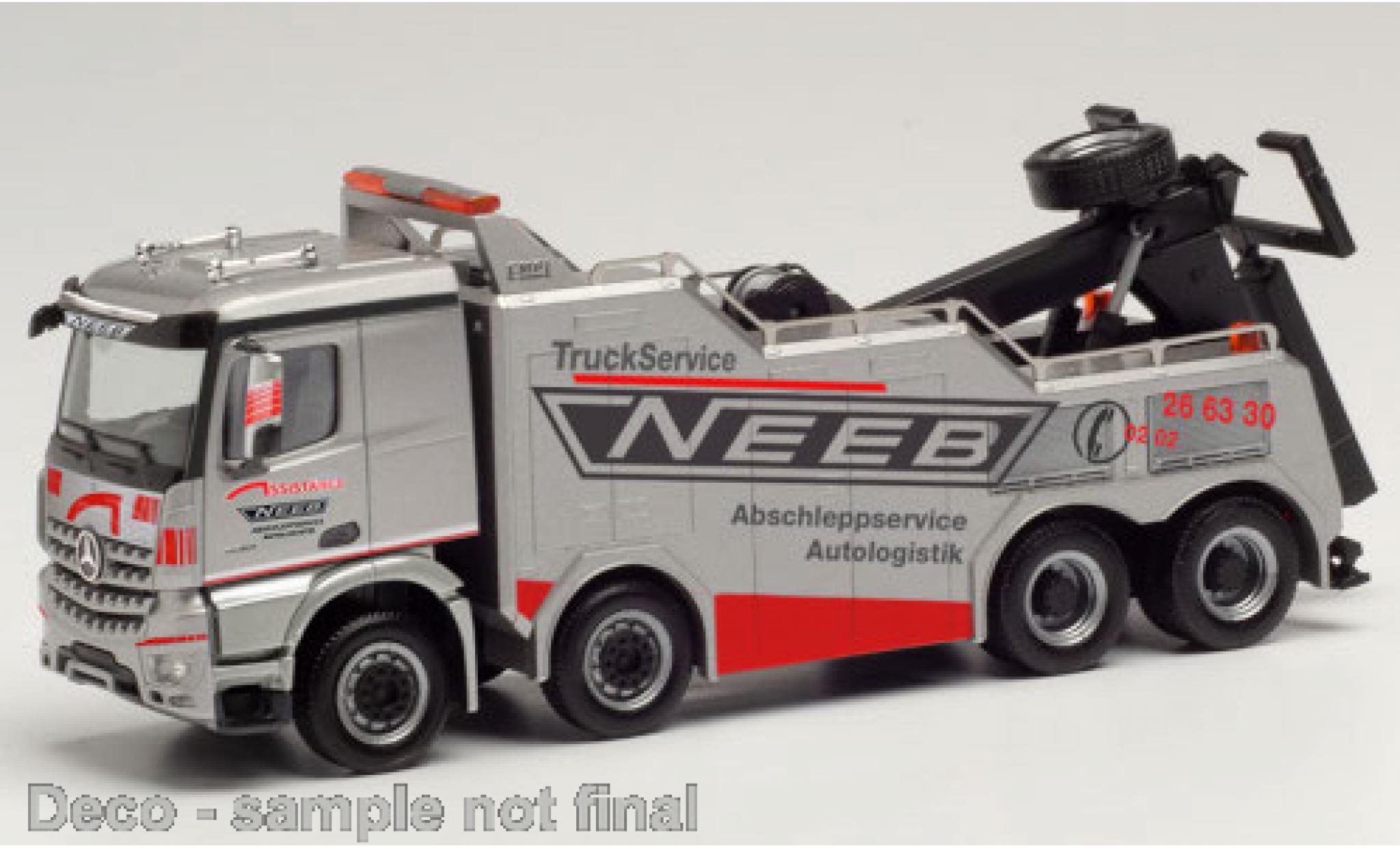 Mercedes CLA 1/87 Herpa Arocs Classic Empl Bison Truck Service Neeb diecast model cars