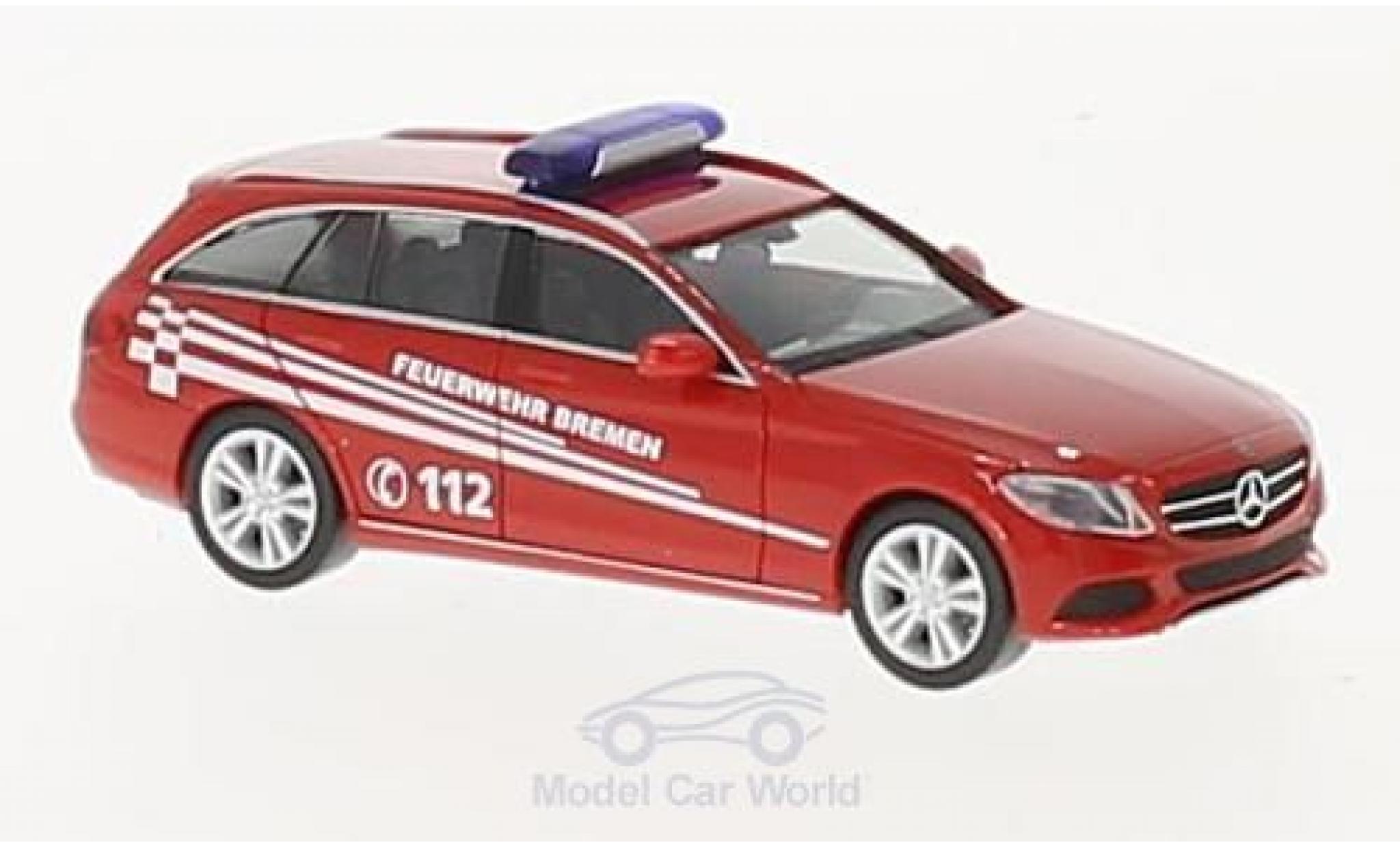 Mercedes Classe C 1/87 Herpa T-Modell Fire brigade Bremen diecast model cars