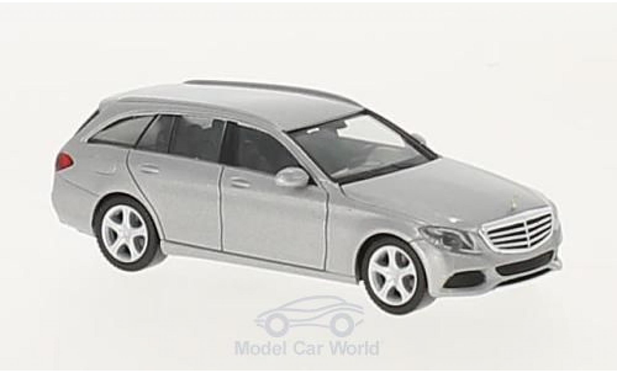 Mercedes Classe C 1/87 Herpa T-Modell (S205) Elegance grey diecast model cars