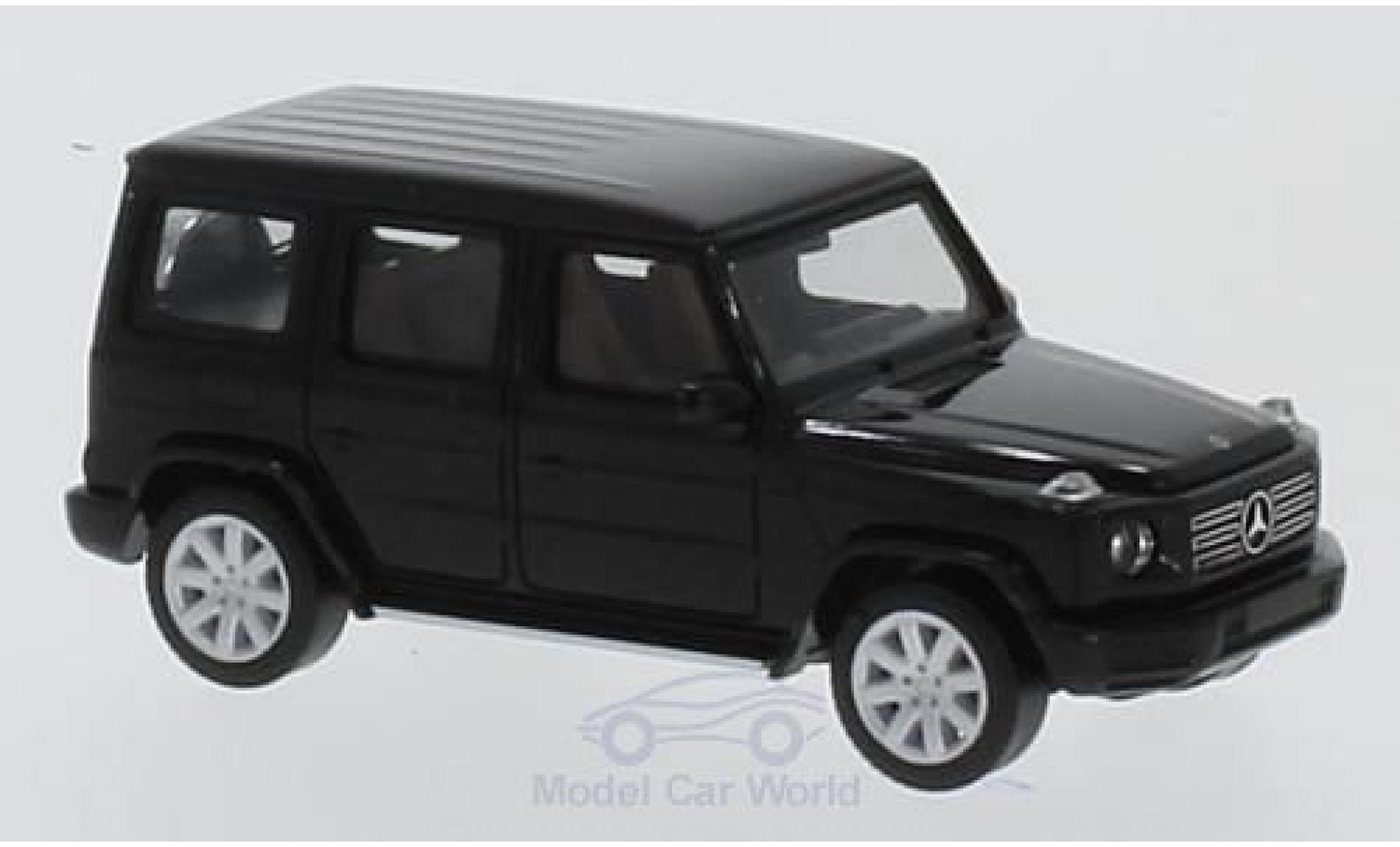 Mercedes Classe G 1/87 Herpa G-Modell metallic black diecast model cars