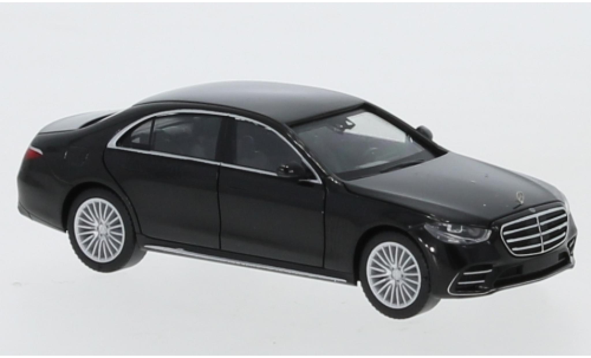 Mercedes Classe S 1/87 Herpa (W223) black diecast model cars