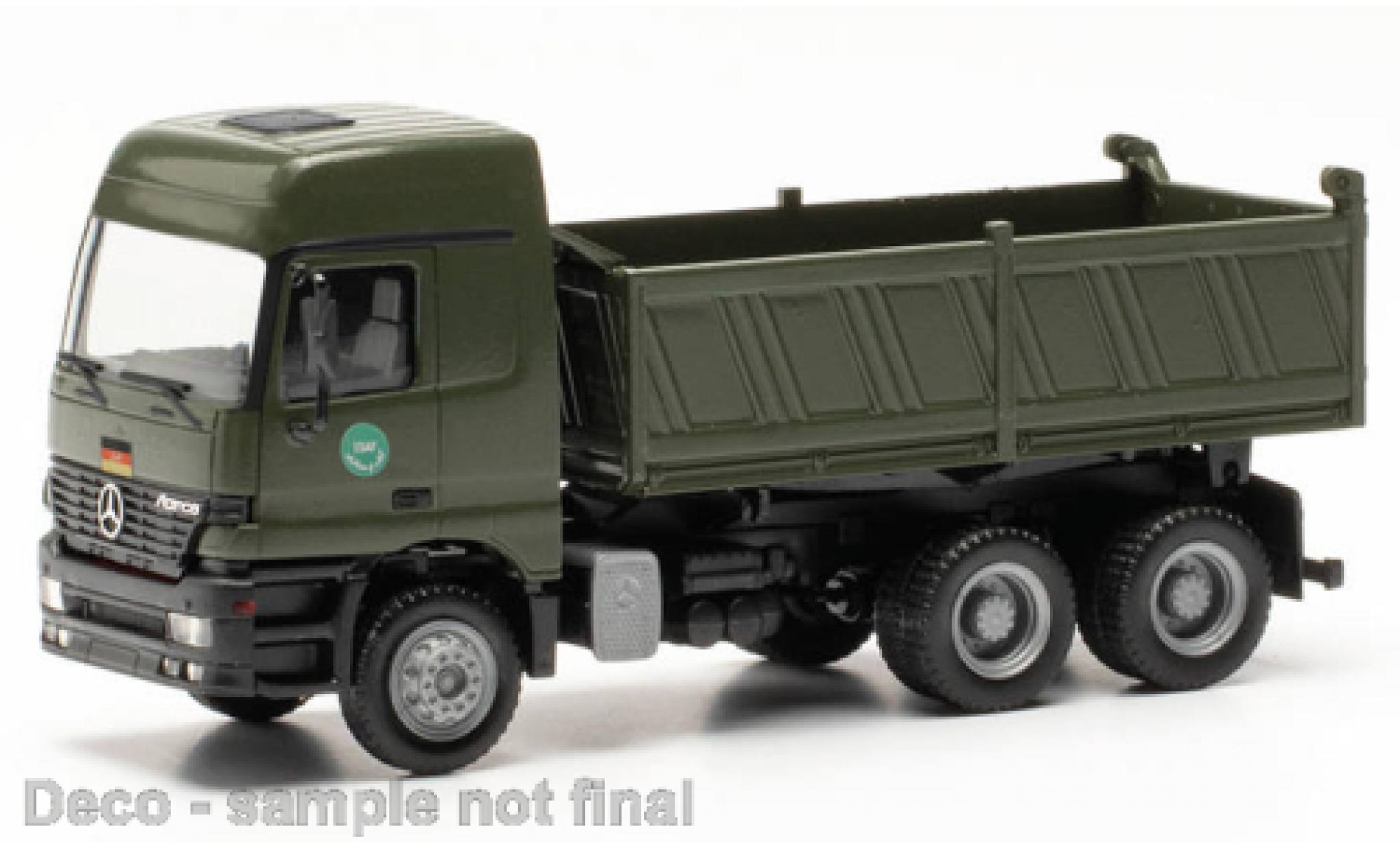 Mercedes Actros 1/87 Herpa Military L MP 1 Bundeswehr / Auslandseinsatz diecast model cars