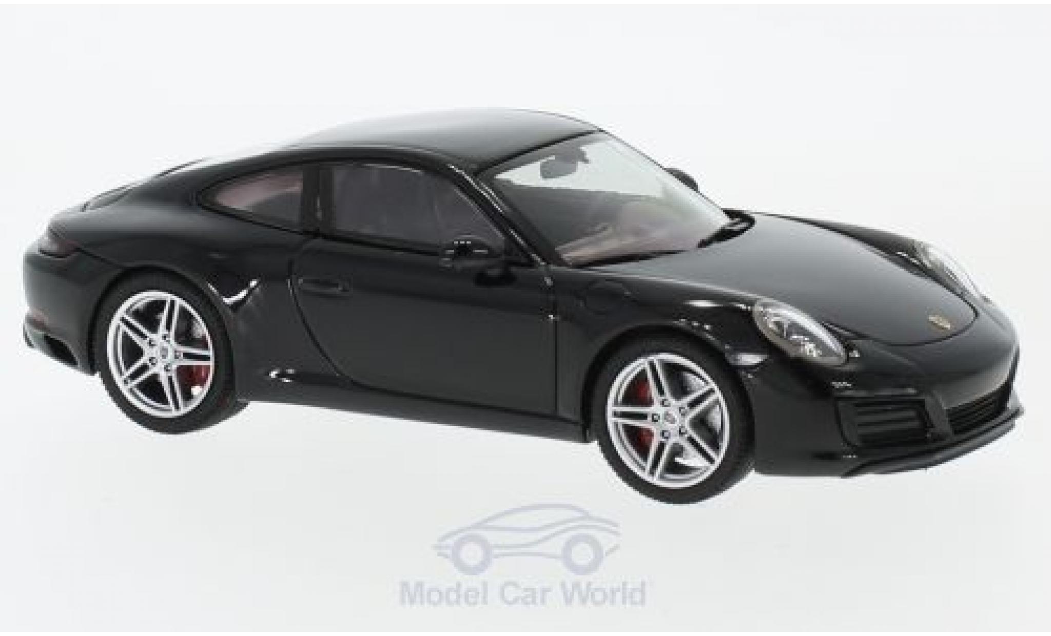 Porsche 991 SC 1/43 Herpa 911 (/2) Carrera black diecast model cars
