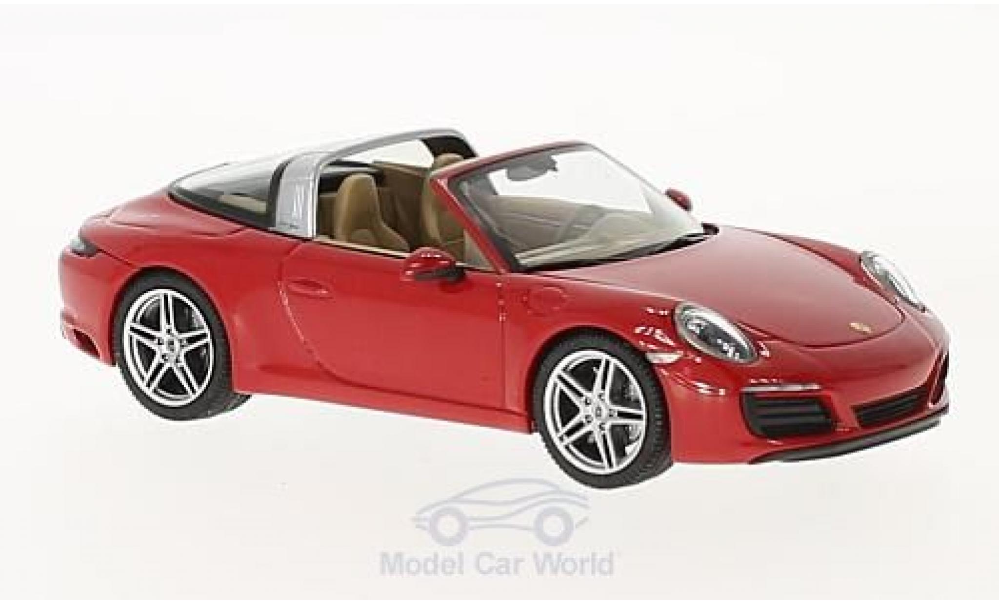 Porsche 911 Targa 1/43 Herpa Targa 4 red diecast model cars