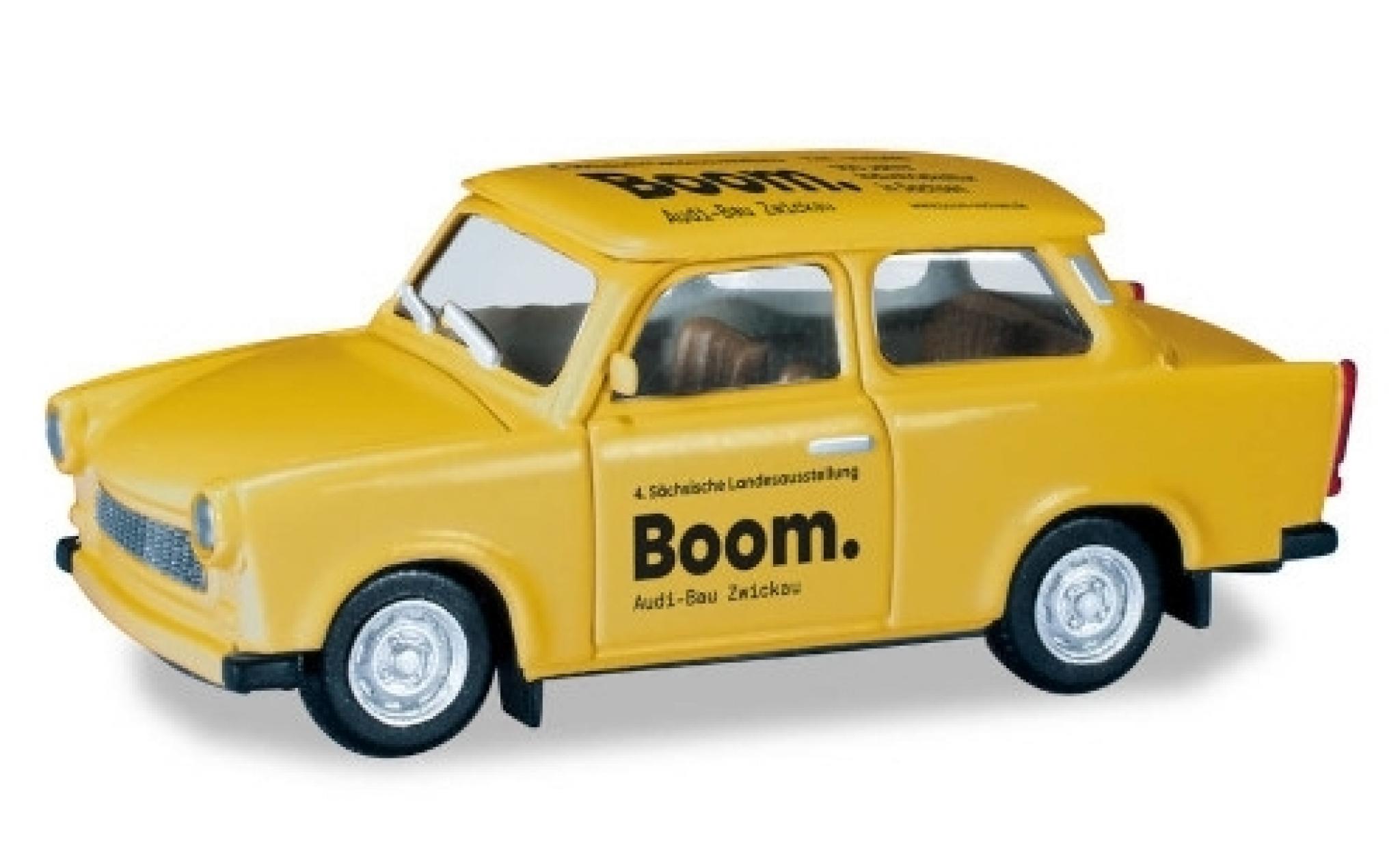 Trabant 601 1/87 Herpa S Boom / 4. S&auml;chsische Landesausstellung diecast model cars