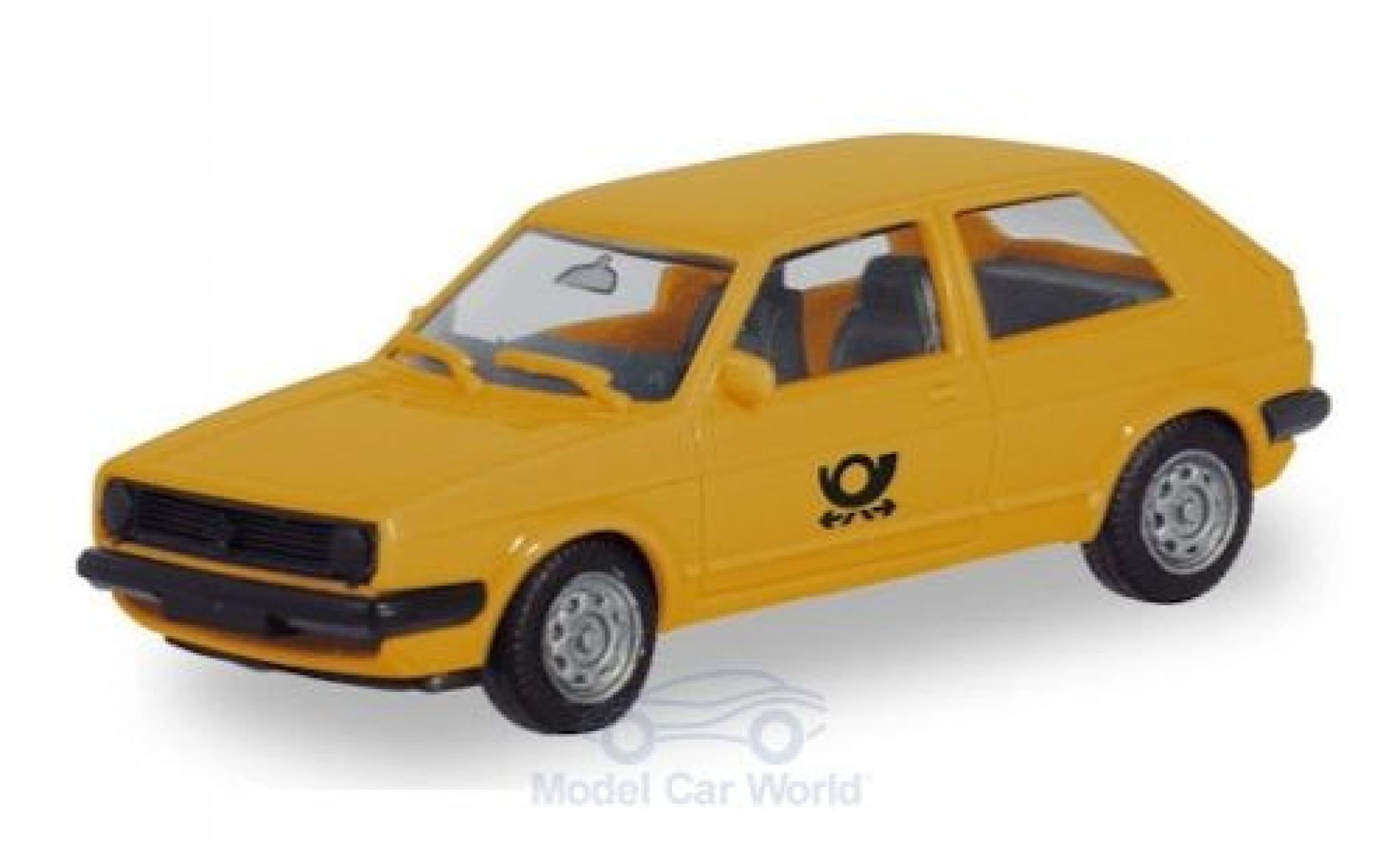 Volkswagen Golf 1/87 Herpa II Post diecast model cars