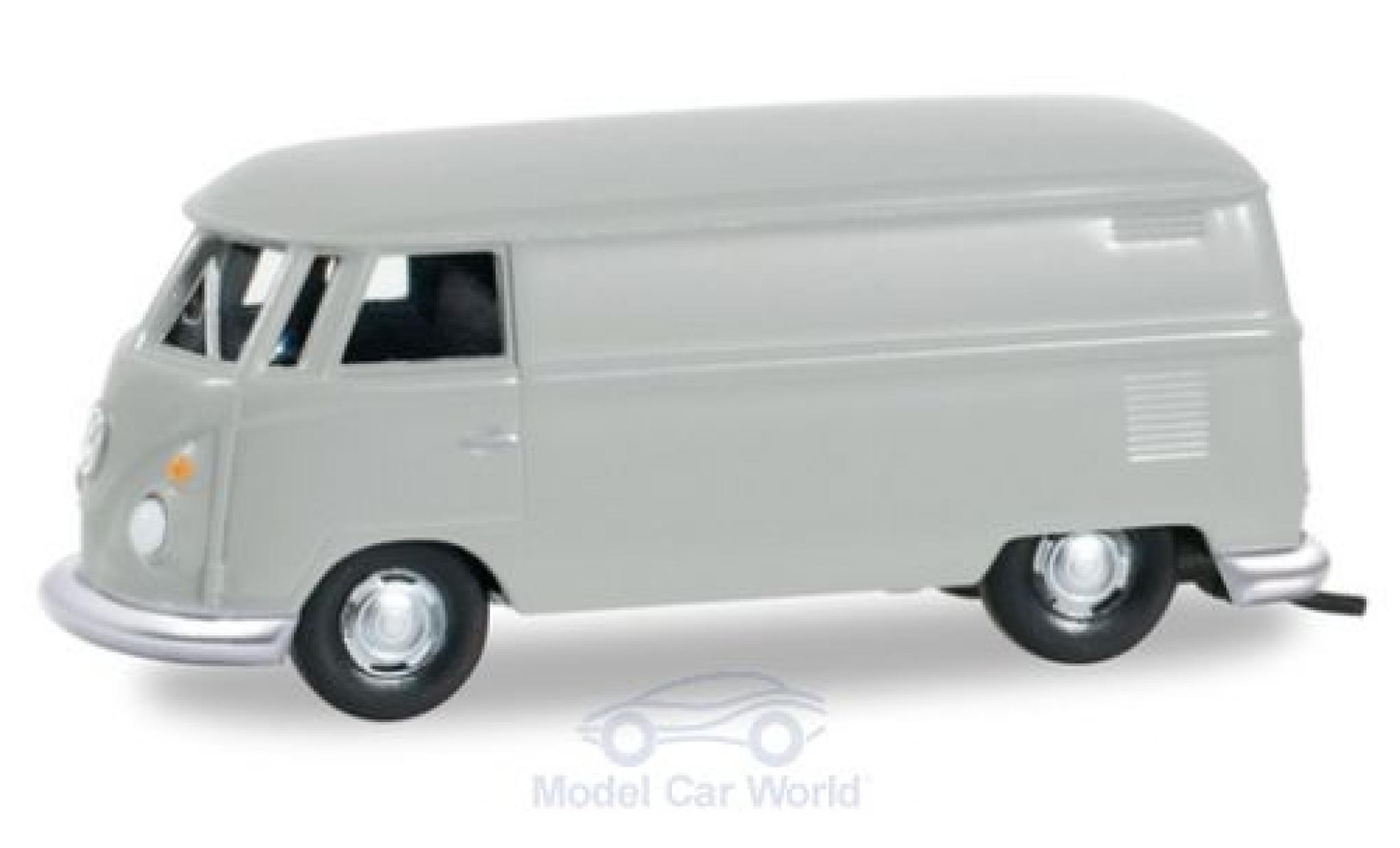 Volkswagen T1 1/87 Herpa Van grey diecast model cars