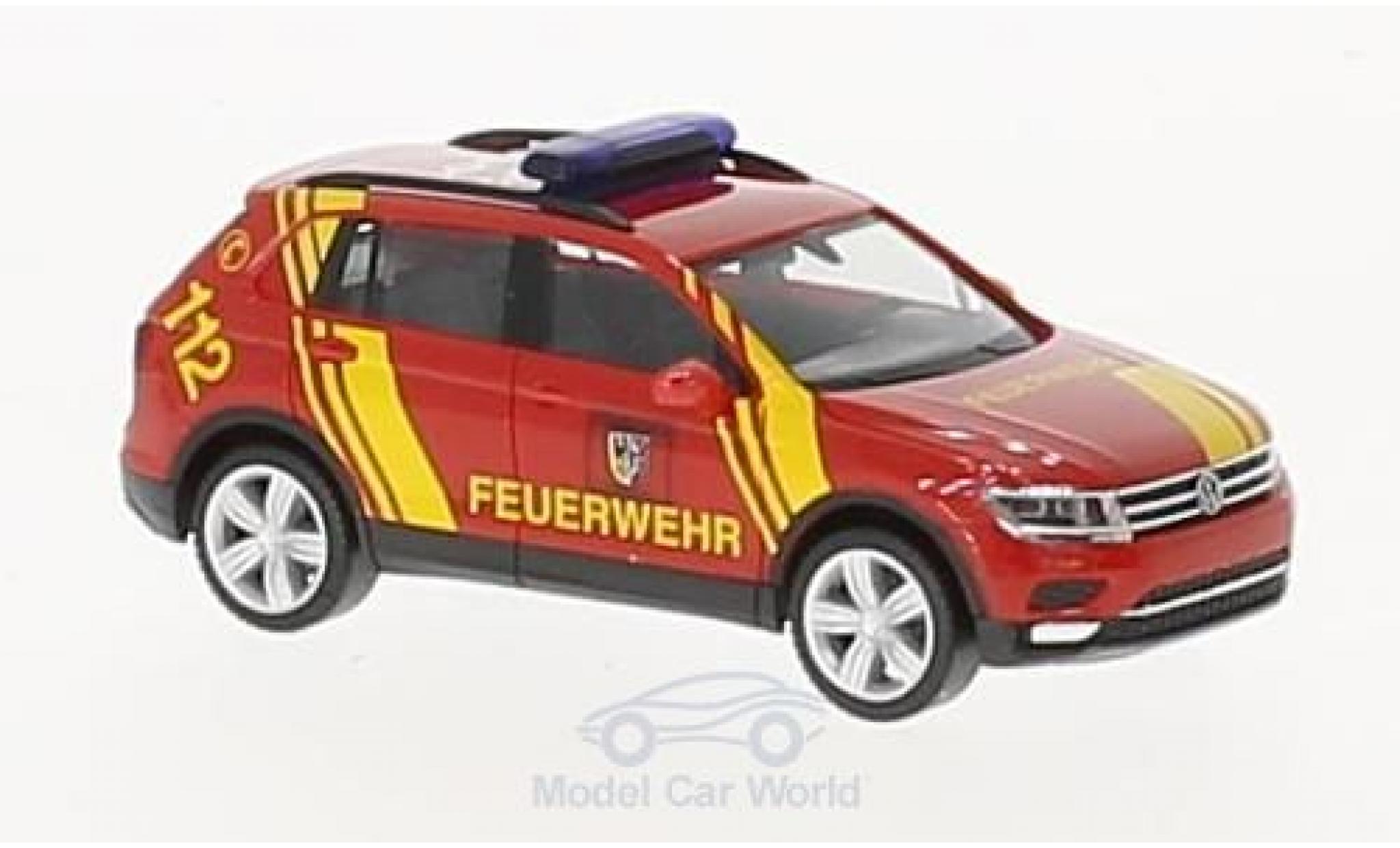 Volkswagen Tiguan 1/87 Herpa Fire brigade Goslar diecast model cars