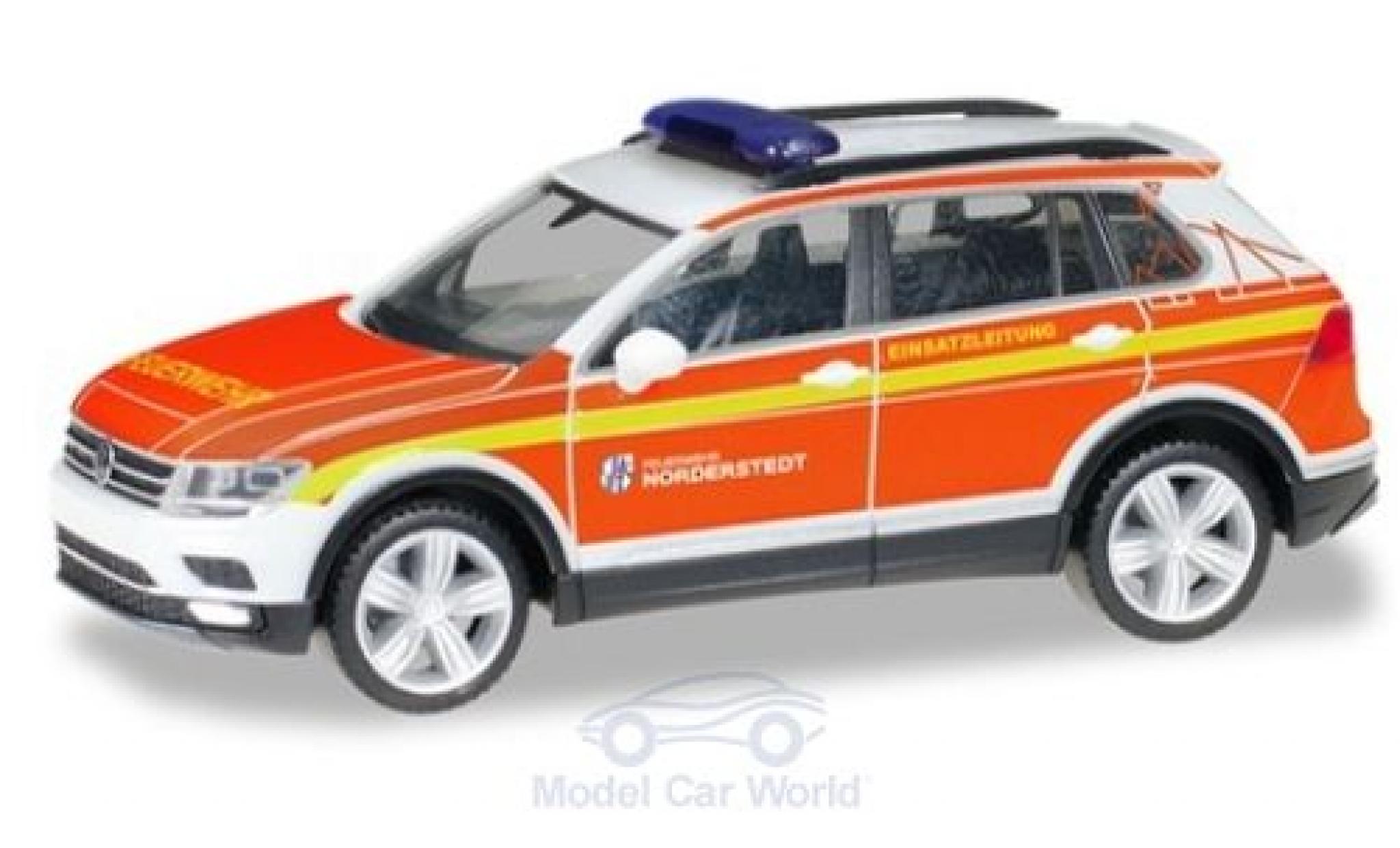 Volkswagen Tiguan 1/87 Herpa Freiwillige Fire brigade Norderstedt Kommandofahrzeug diecast model cars