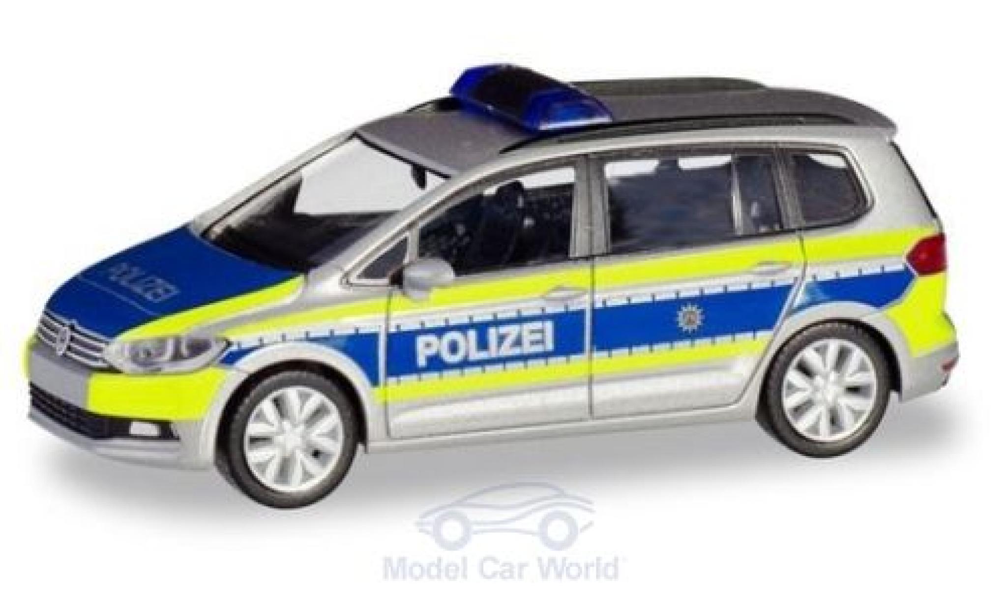 Volkswagen Touran 1/87 Herpa Police Nordrhein-Westfalen diecast model cars