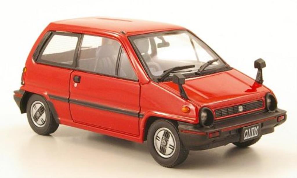 Honda City 1/43 Ebbro red 1981 diecast model cars