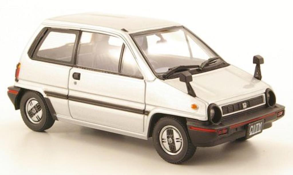 Honda City 1/43 Ebbro grey 1981 diecast model cars