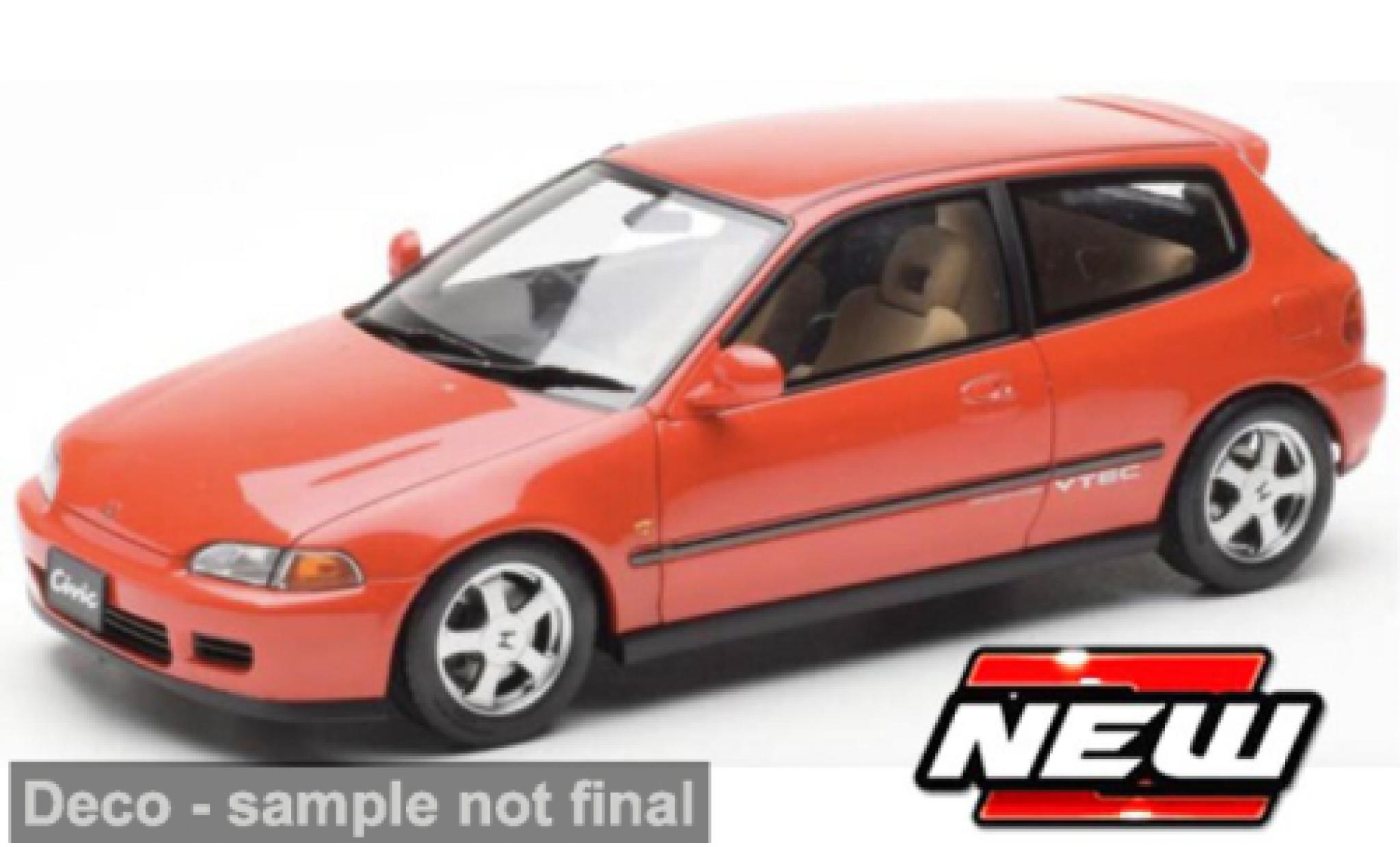 Honda Civic 1/24 Maisto EG6 red 1993 1:24 diecast model cars