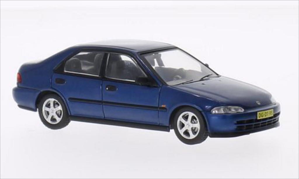 Honda Civic 1/43 IXO LSi (EG9) metallic blue 1992 diecast model cars