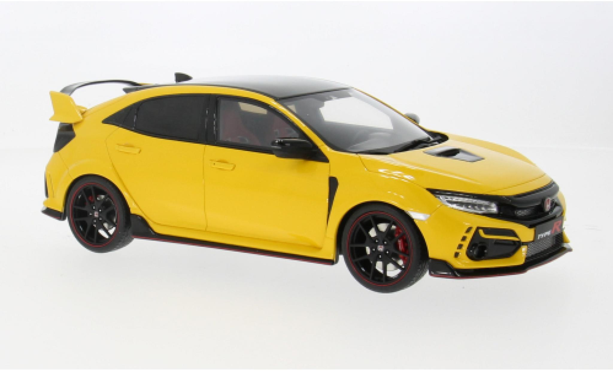 Honda Civic 1/18 Ottomobile Type E FK8 yellow 2020 1:18 diecast model cars