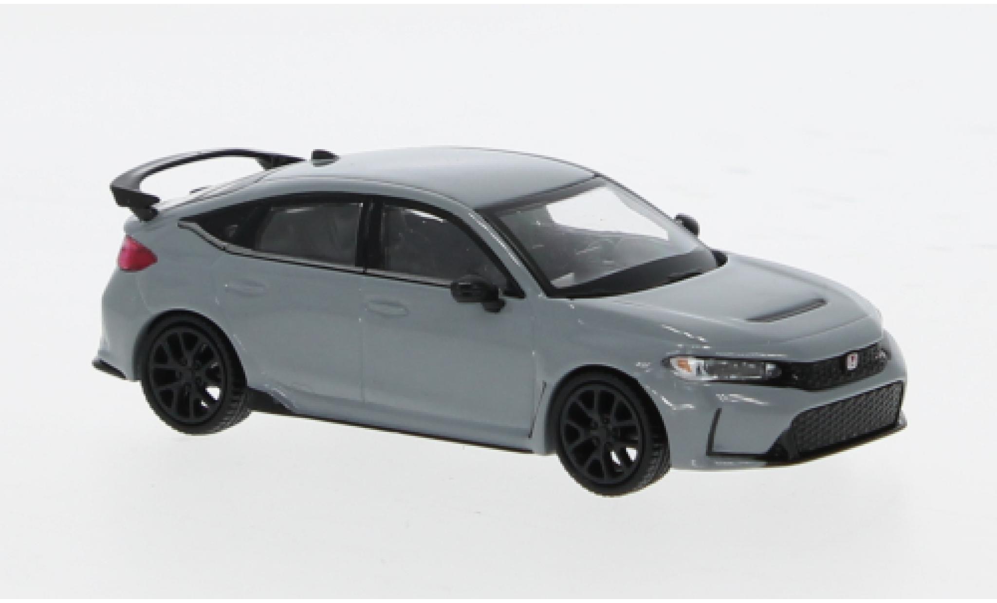 Honda Civic 1/64 Mini GT Type R grey 1:64 diecast model cars