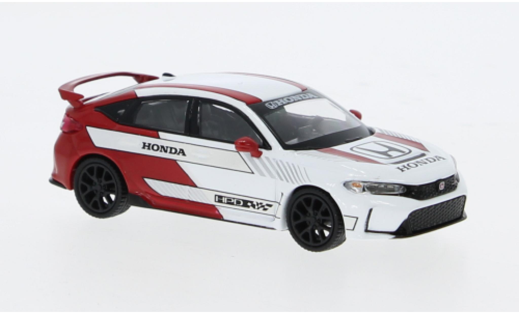 Honda Civic 1/64 Mini GT Type R white 1:64 diecast model cars