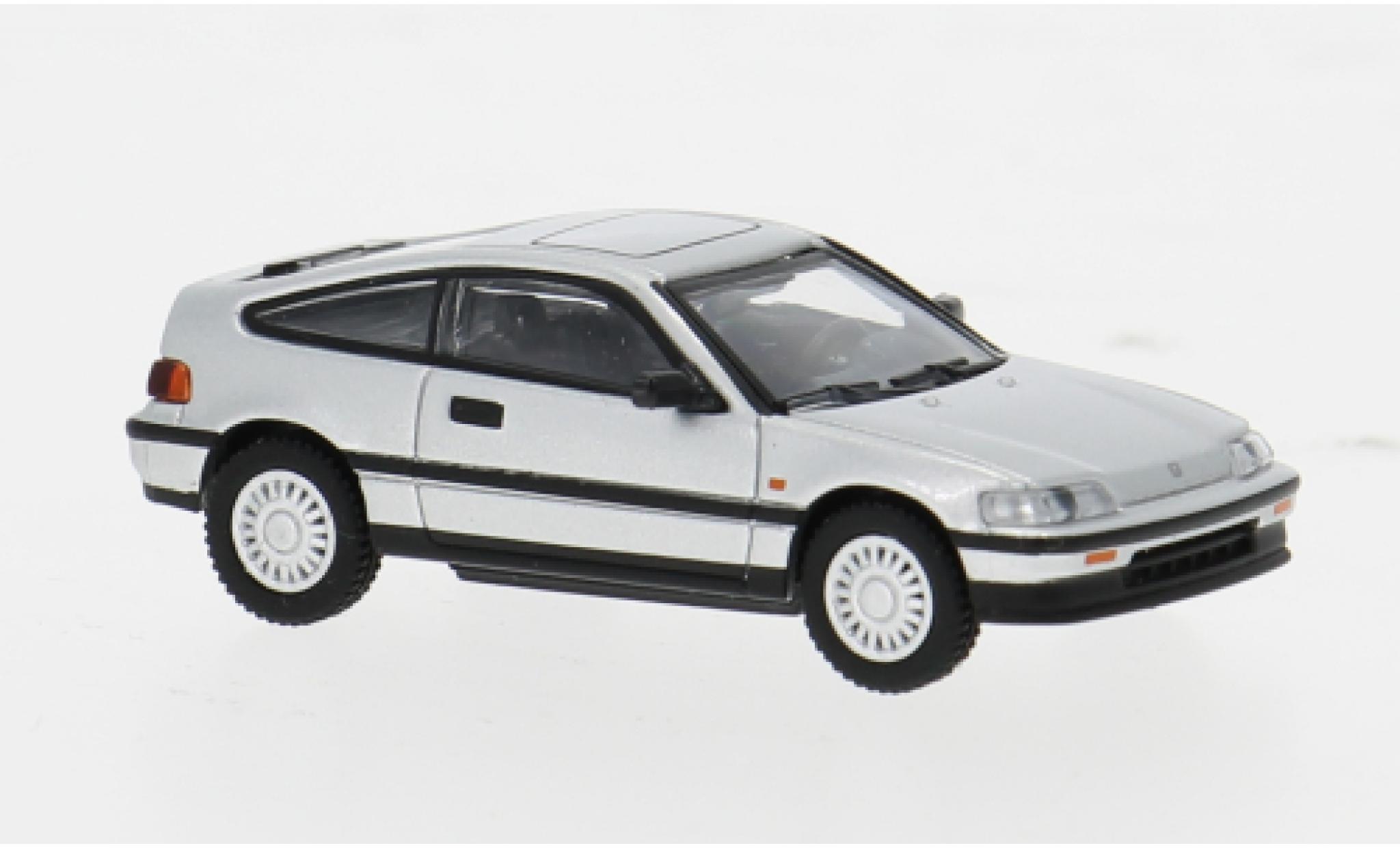 Honda CR-X 1/87 Minichamps MK2 silver 1987 1:87 diecast model cars