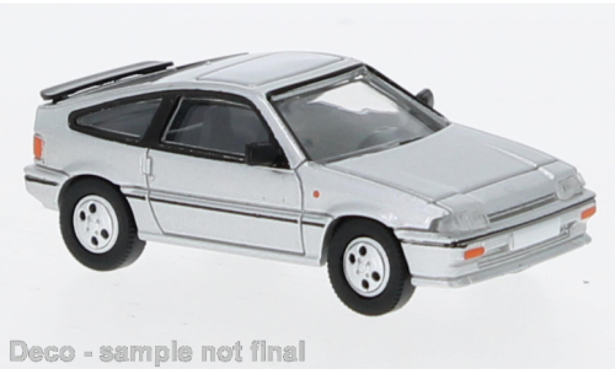 Honda CRX 1/87 PCX87 silver 1:87 diecast model cars