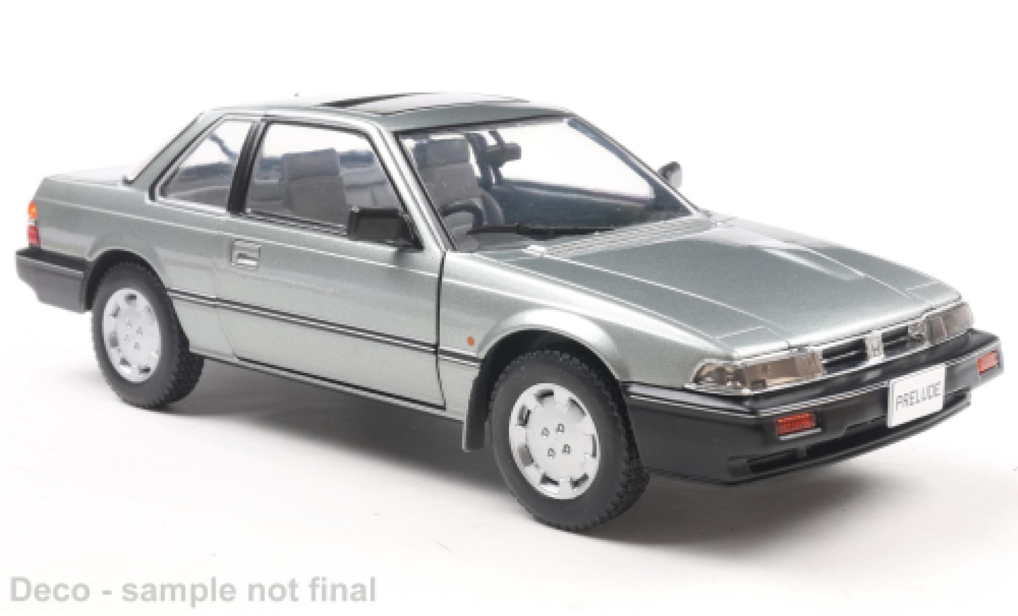 Honda Prelude 1/24 WhiteBox grey 1:24 diecast model cars