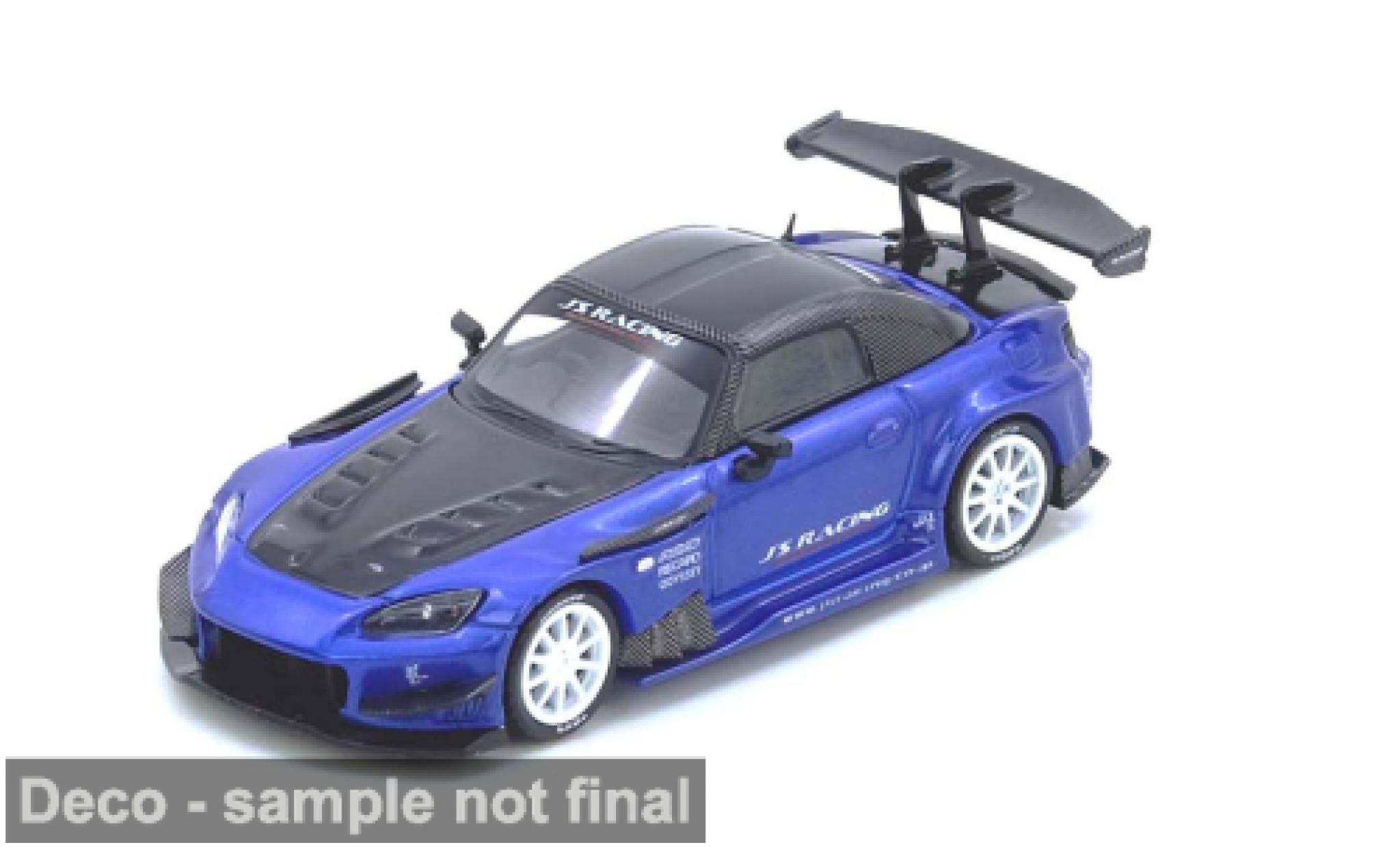 Honda S2000 1/64 INNO64 J's Racing blue/black 1:64 diecast model cars