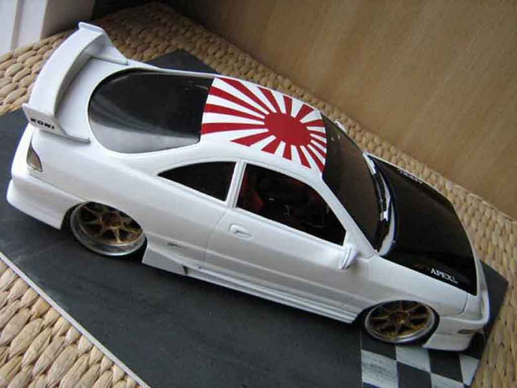 Honda Integra Type R jdm white 1/18 Hot Wheels