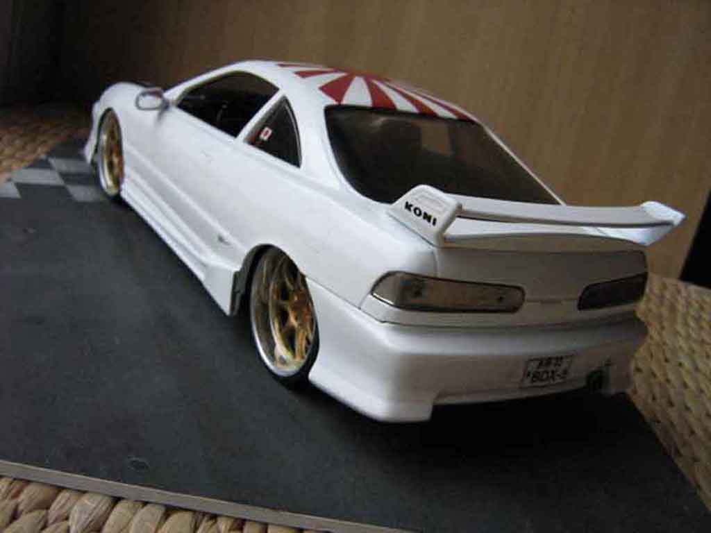 Honda Integra Type R jdm white 1/18 Hot Wheels