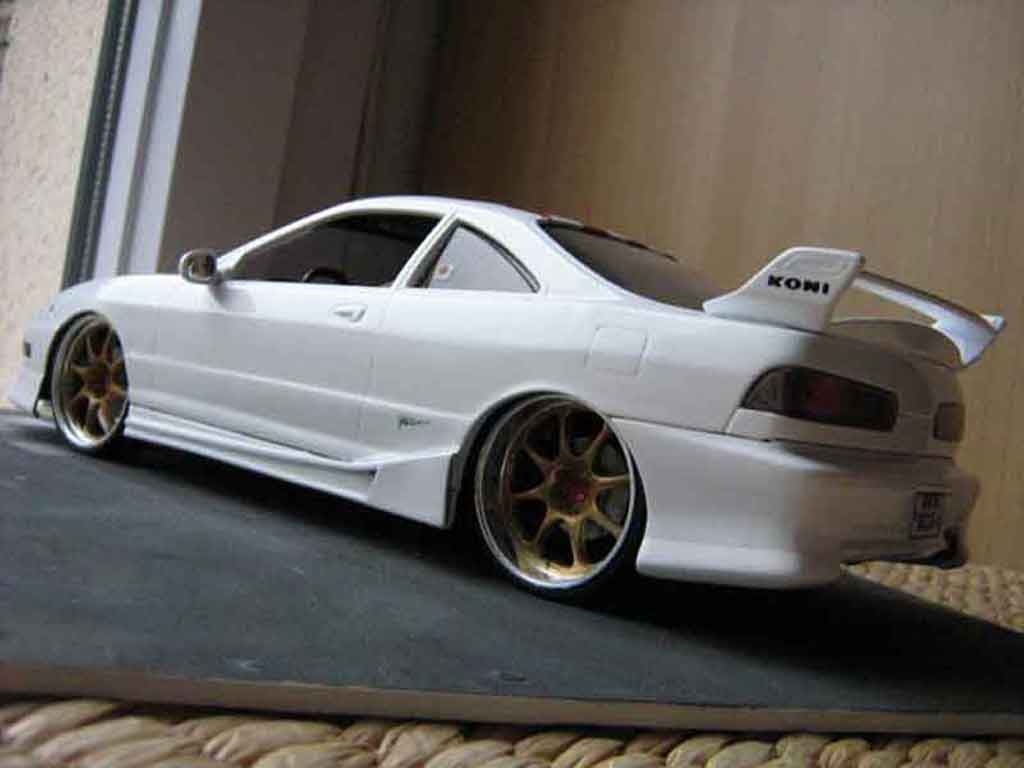 Honda Integra Type R jdm white 1/18 Hot Wheels