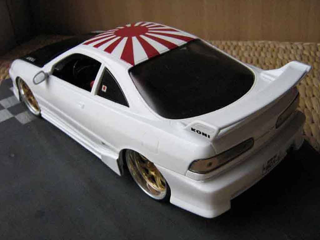 Honda Integra Type R jdm white 1/18 Hot Wheels