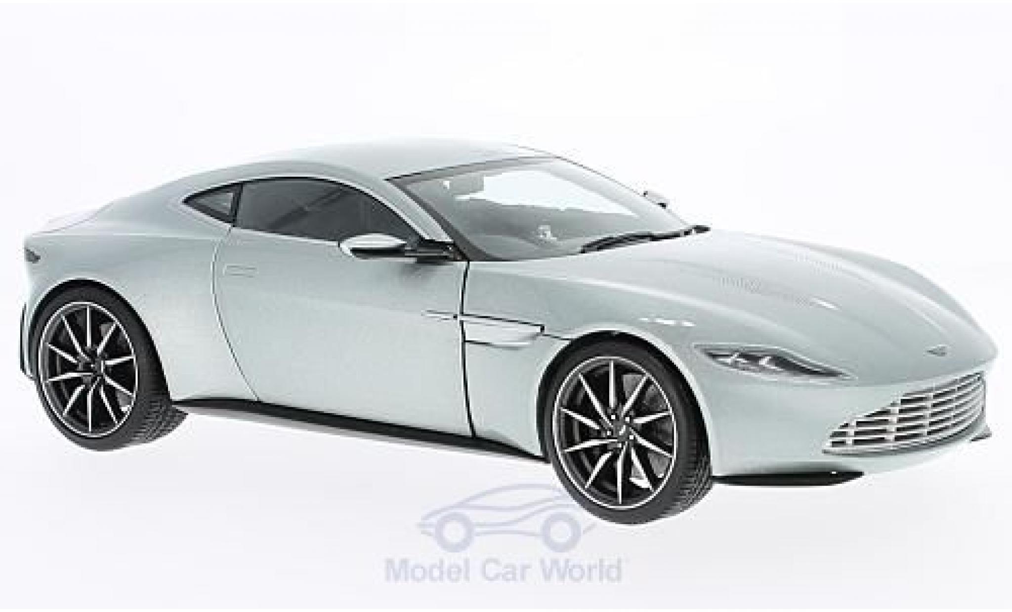 Aston Martin DB10 1/18 Hot Wheels Elite DB 10 grey RHD James Bond Spectre 2015 ohne Vitrine diecast model cars